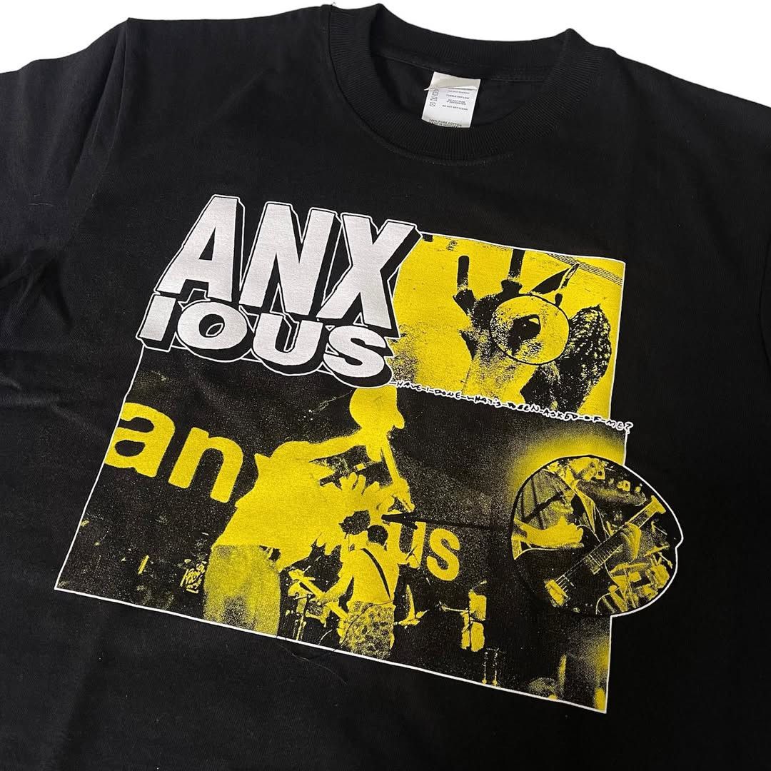 Band Tees Anxious Black hardcore band Tshirt tee Size US L / EU 52-54 / 3 - 3 Thumbnail