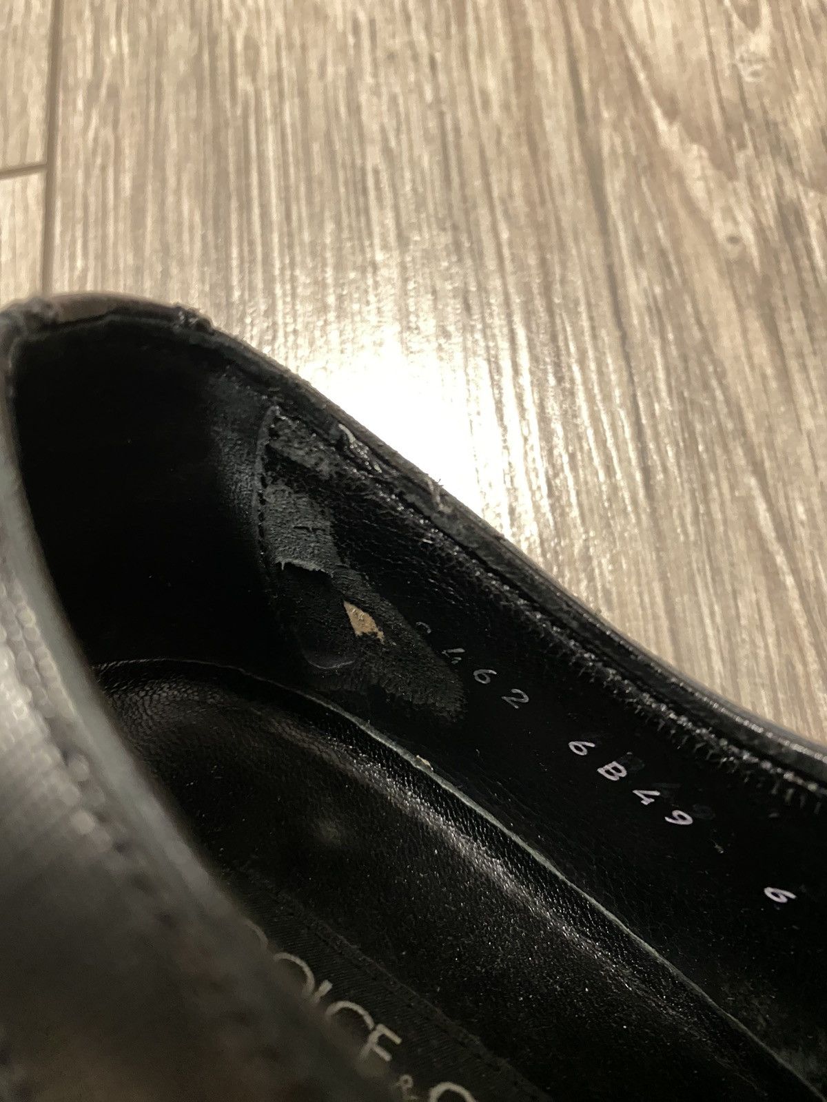 Dolce & Gabbana × Vintage Vintage Shoes Dolce Gabbana D&G Formal Oxfords Derby Loafers Size US 8.5 / EU 41-42 - 12 Thumbnail