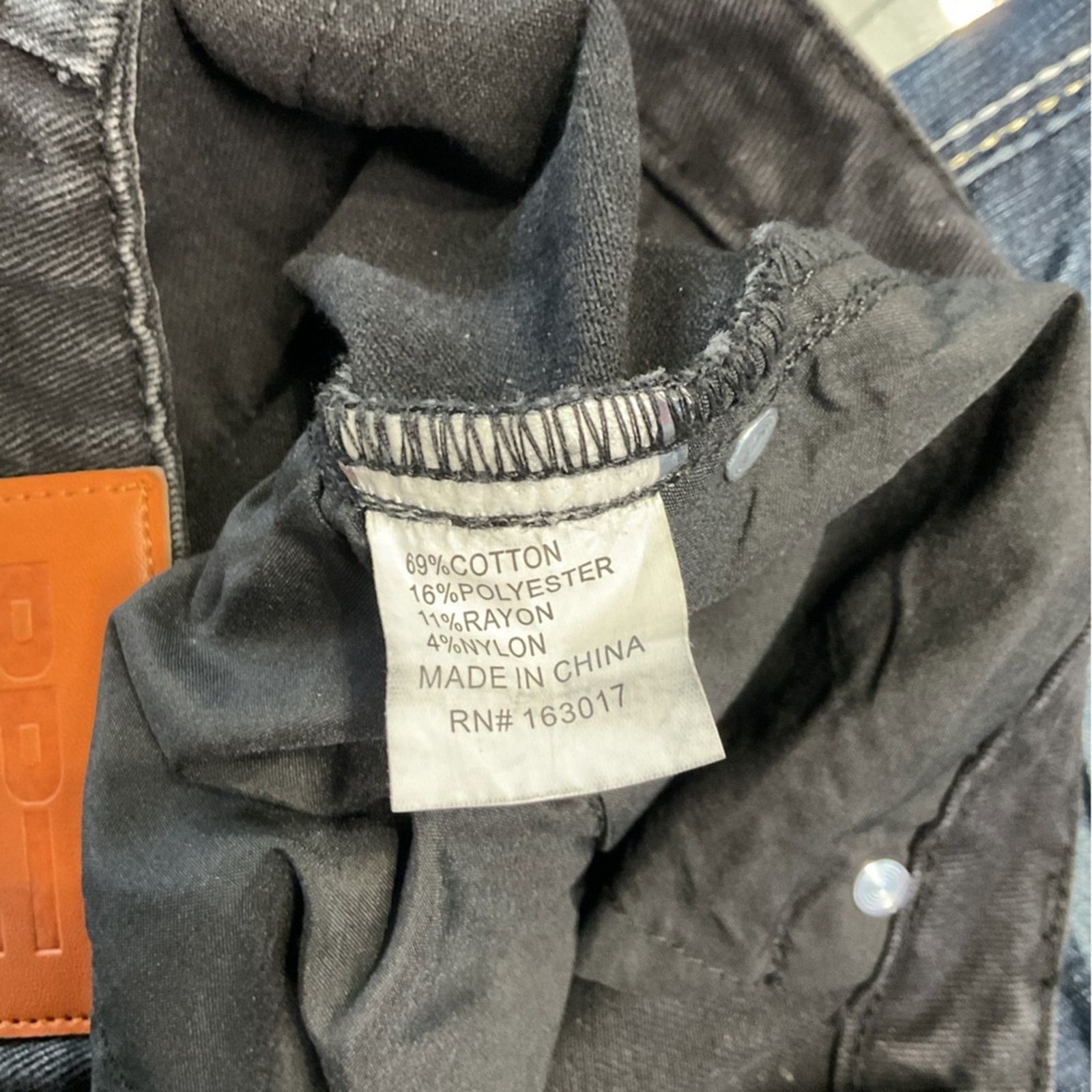 PRINCESS POLLY Princess Polly Black Wide Leg Jeans Size 27" / US 4 / IT 40 - 4 Thumbnail