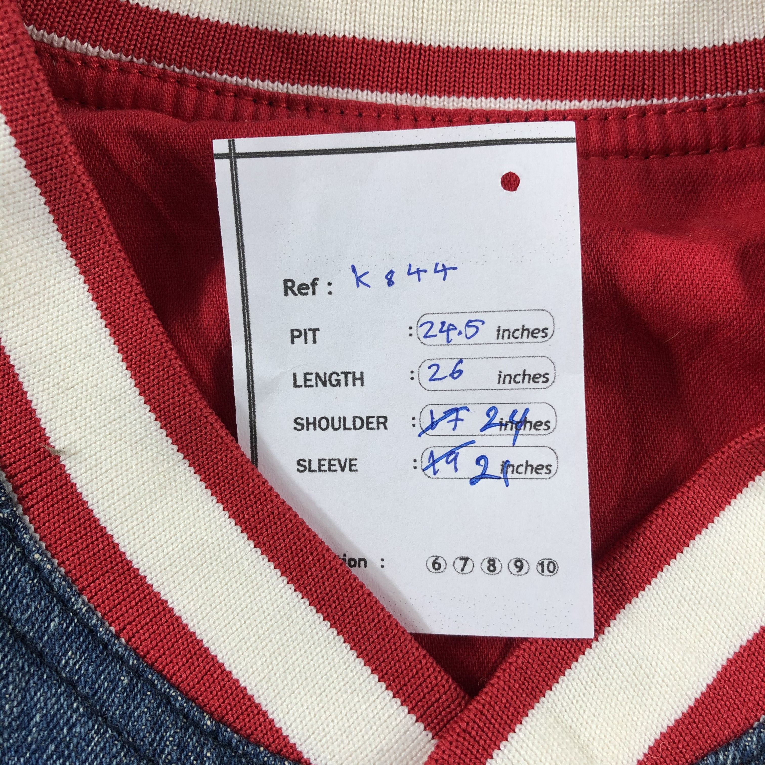 Japanese Brand Blue Moon Blue Denim Reversible Varsity Jacket Size US M / EU 48-50 / 2 - 4 Thumbnail
