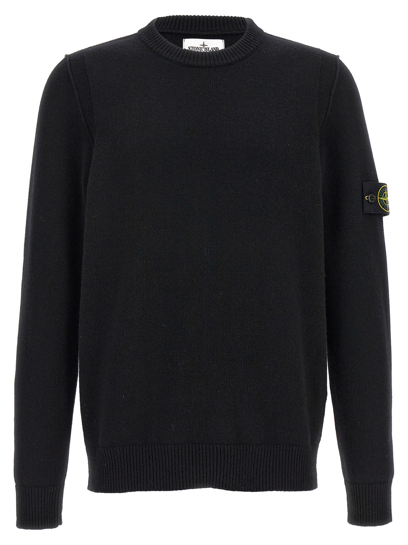 Stone Island Logo Badge Sweater Size US XL / EU 56 / 4 - 1 Thumbnail