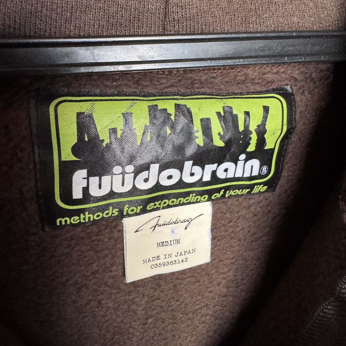 Japanese Brand Fuudobrain Zipper Hoodie Size US M / EU 48-50 / 2 - 3 Thumbnail