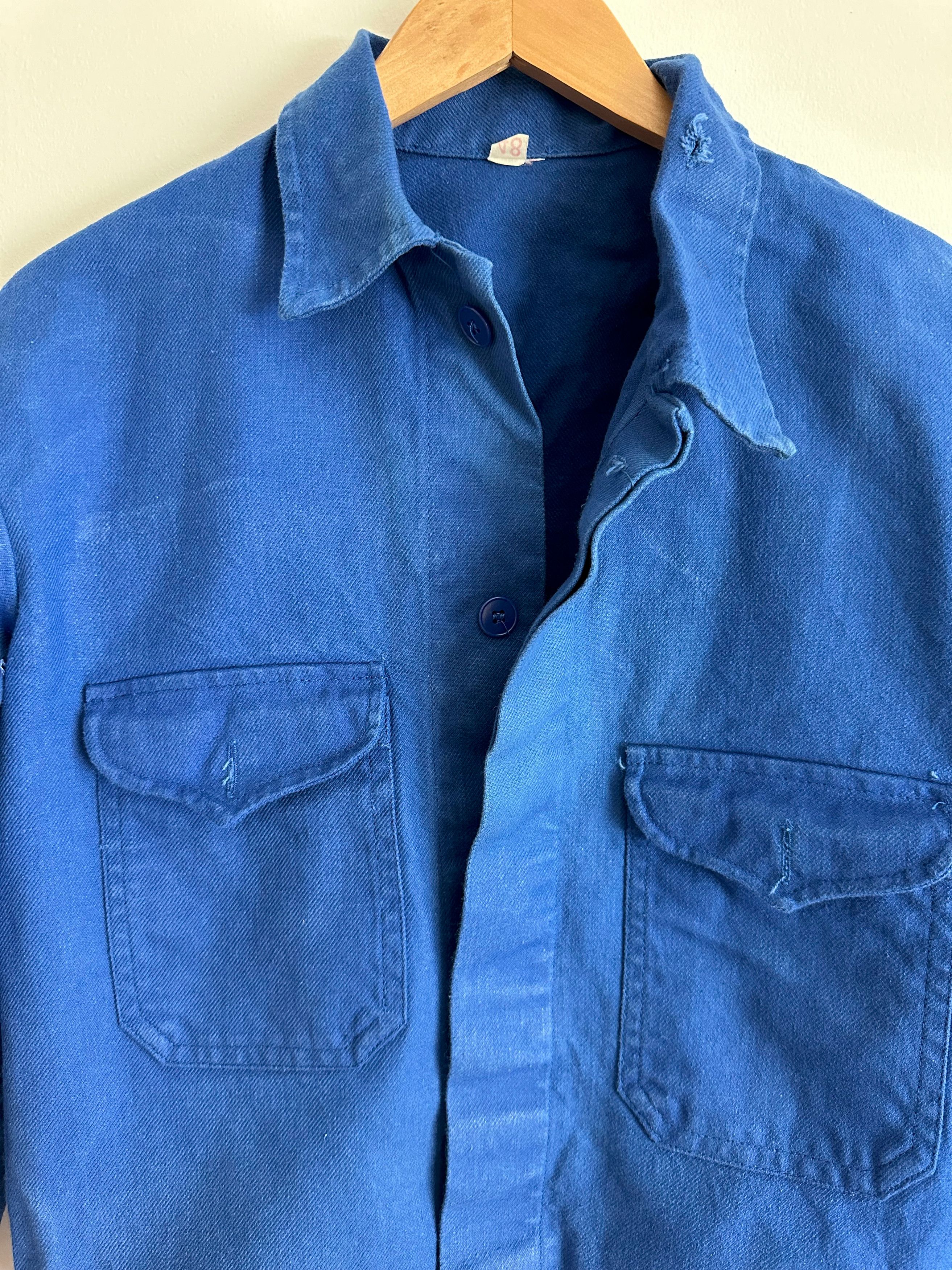 Other Vintage Cropped French Chore coat Size US S / EU 44-46 / 1 - 2 Thumbnail
