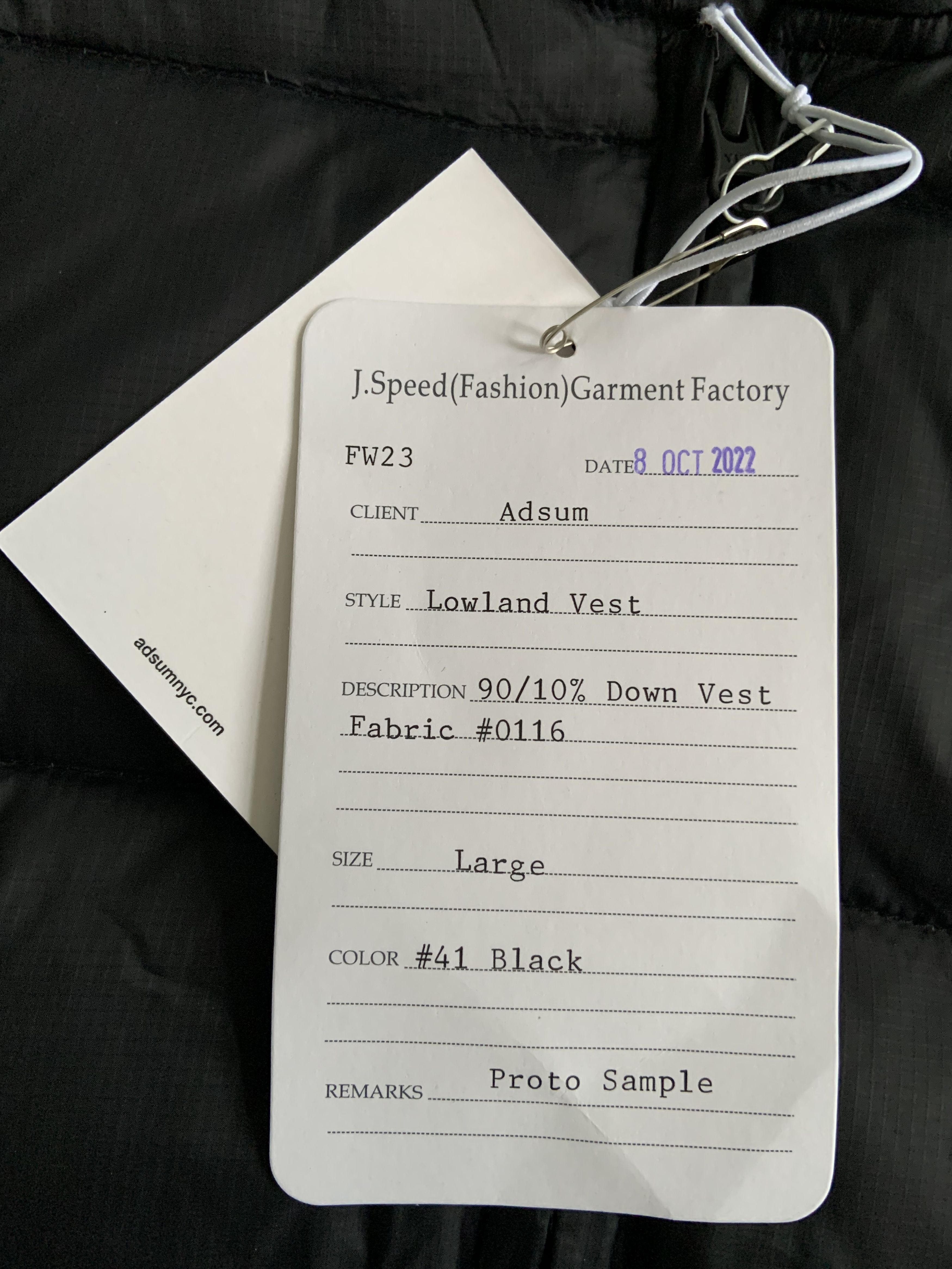 Adsum Alpine Vest / Lowland Vest Size US L / EU 52-54 / 3 - 9 Thumbnail