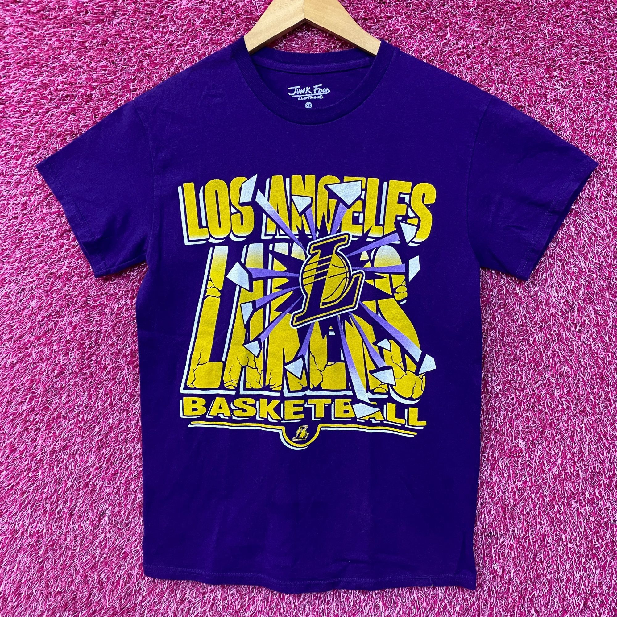 Junk Food Junk Food Los Angeles Lakers Break Through Graphic T-Shirt X Size US XS / EU 42 / 0 - 1 Thumbnail