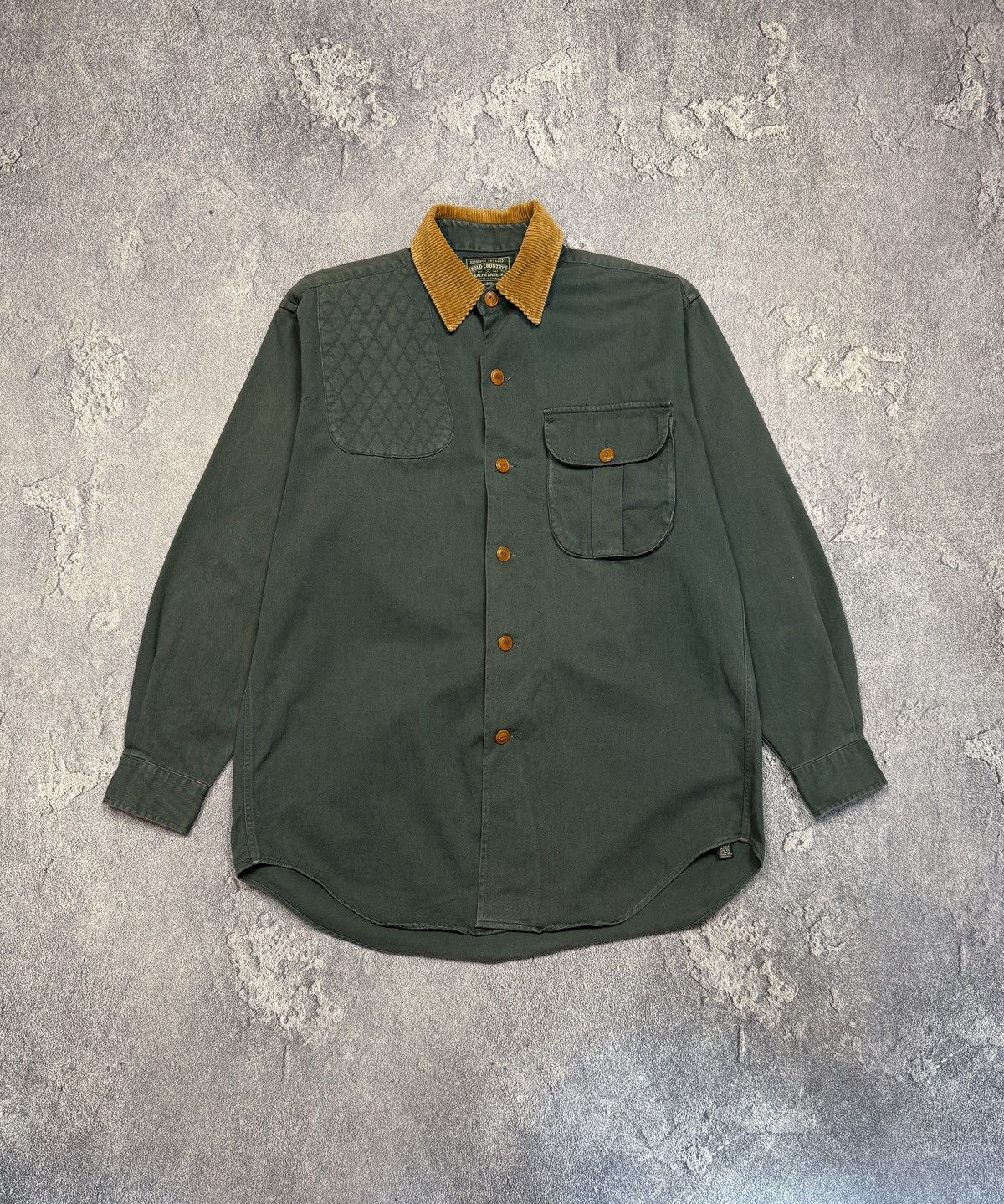 Ralph Lauren 90s Polo Country by Ralph Lauren Millitary jacket Size US S / EU 44-46 / 1 - 1 Thumbnail