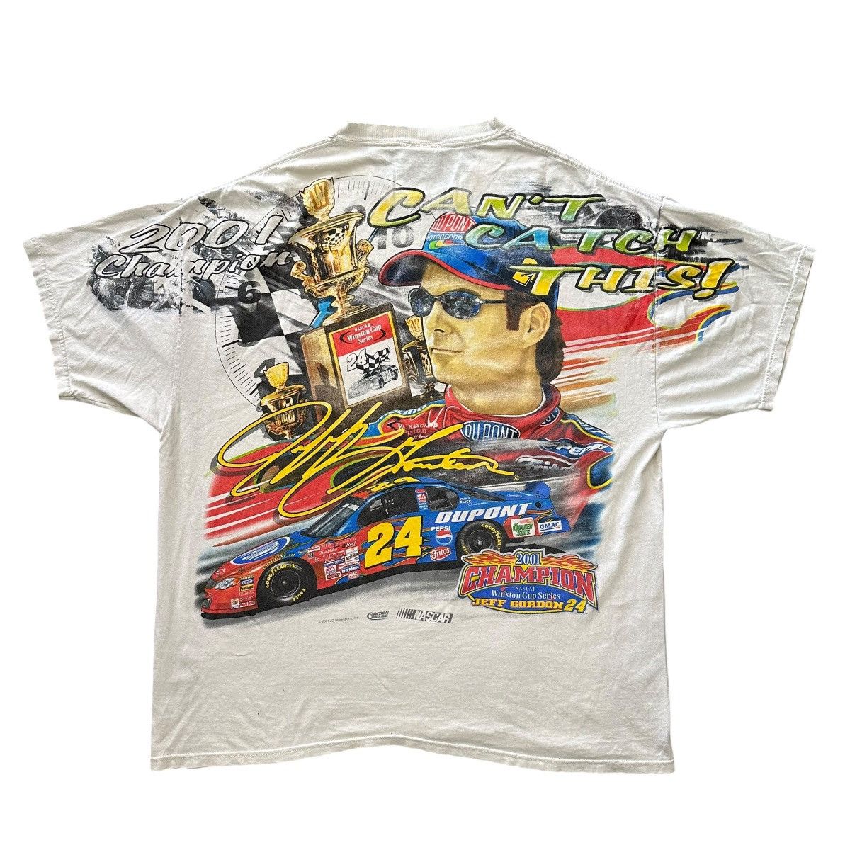 Chase Authentics Chase authentic Jeff Gordon 2006 AOP Nascar graphic tshirt Size US XL / EU 56 / 4 - 12 Thumbnail