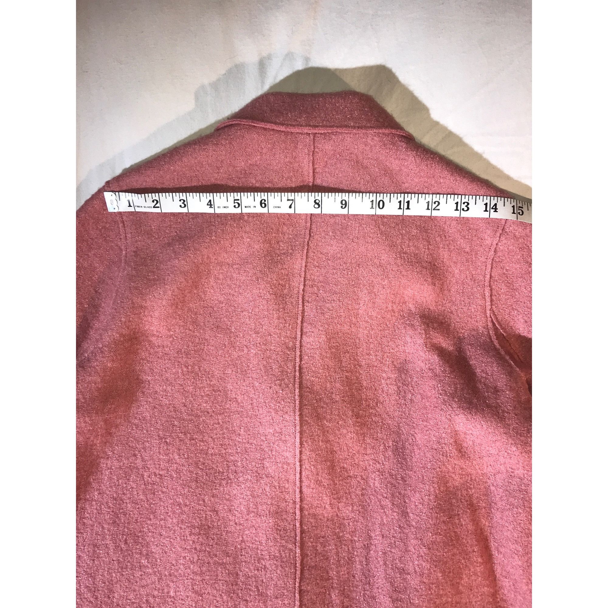 Boden Boden Women's Pink Rose Longline Wool Trench Winter Coat Size XL / US 12-14 / IT 48-50 - 6 Thumbnail
