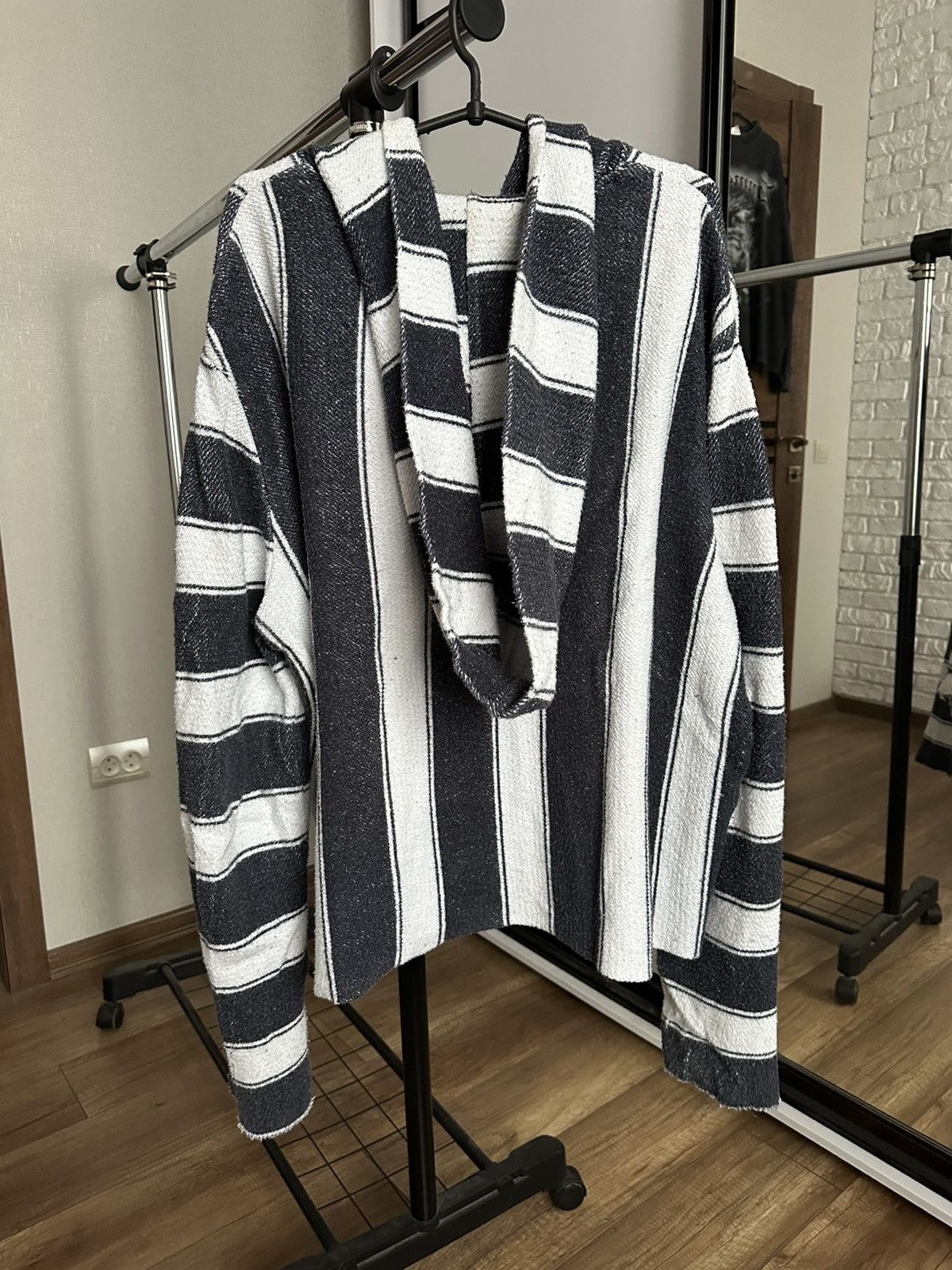 Amiri Amiri Baja Zip Hoodie Striped Size US L / EU 52-54 / 3 - 4 Thumbnail