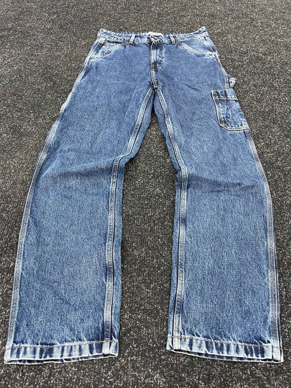 Hysteric Glamour × Le Grande Bleu (L.G.B.) × Tommy Hilfiger VTG HYSTERIC GLAMOUR STYLE STONE WASHED DISTRESSED JEANS 90S Size US 32 / EU 48 - 1 Thumbnail