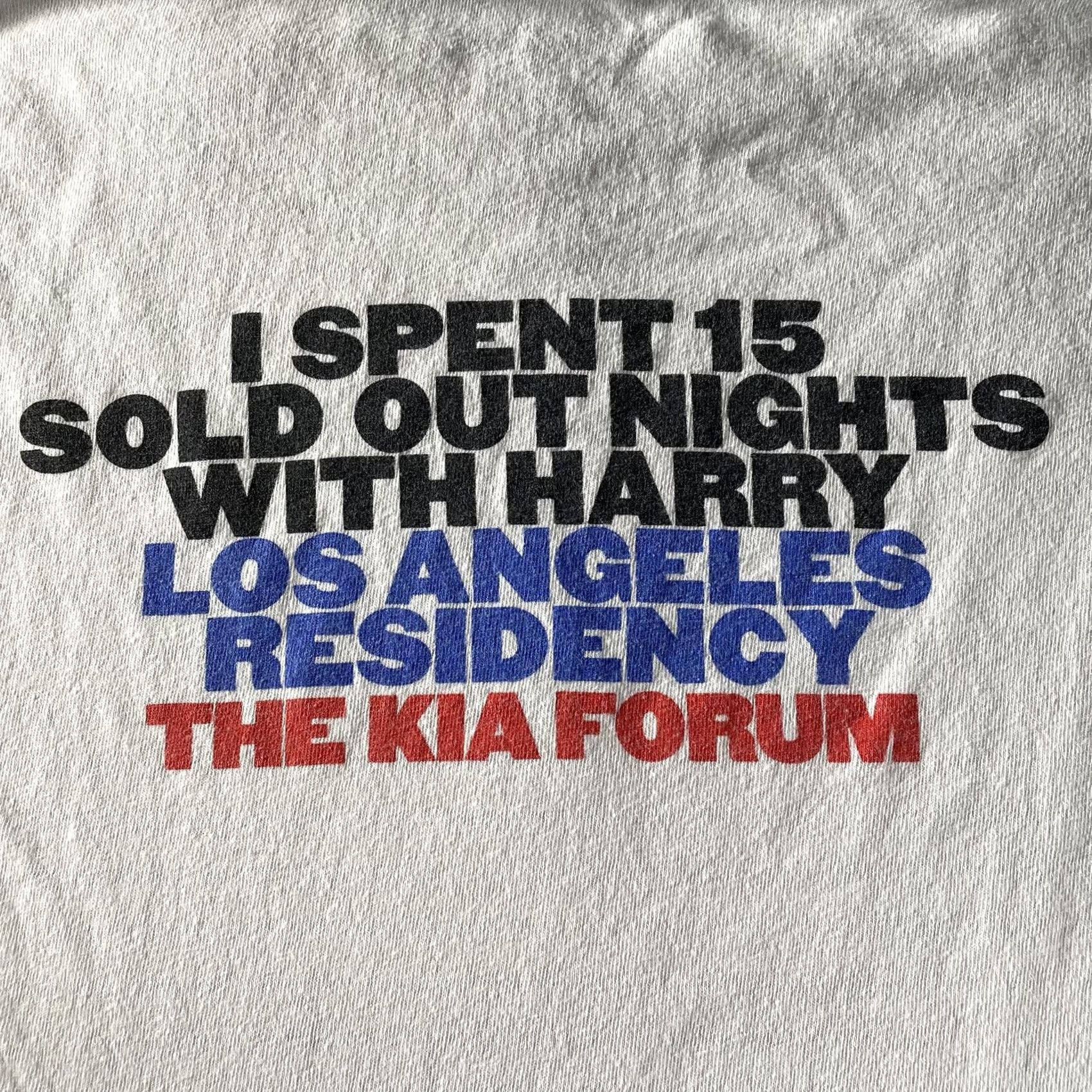 Vintage VINTAGE Harry Styles Shirt Mens Small White Burger Graphic LA Residency Kia Forum Tee Size US S / EU 44-46 / 1 - 6 Thumbnail