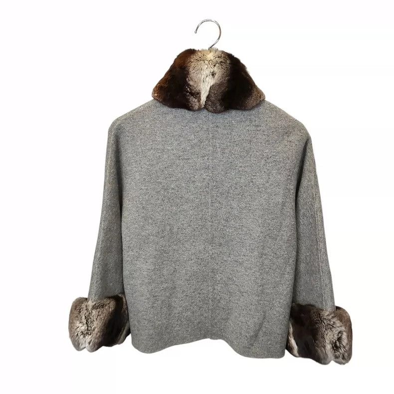 Loro Piana LORO PIANA Sheep's woolen collar coat Size XS / US 0-2 / IT 36-38 - 2 Thumbnail