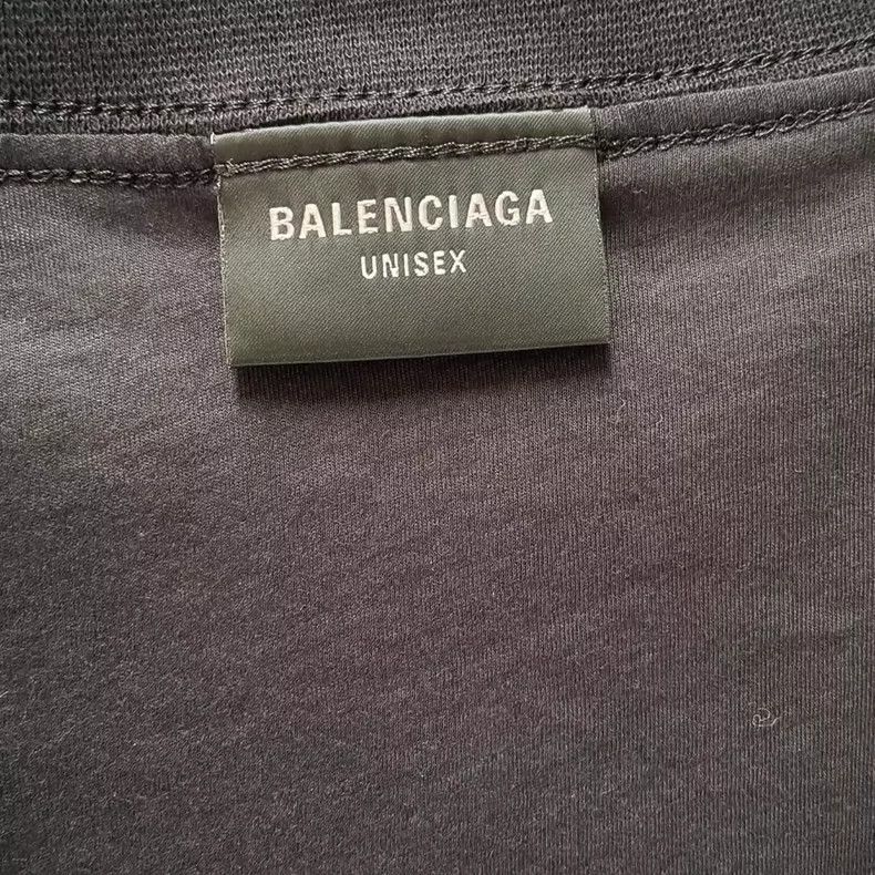 Balenciaga Balenciaga Hot Style Letter Logo Round Neck Short Sleeve T Size US L / EU 52-54 / 3 - 3 Thumbnail