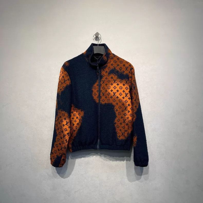 Louis Vuitton Louis Vuitton Logo Full Print Burning Cloud Jacket Size US S / EU 44-46 / 1 - 1 Thumbnail