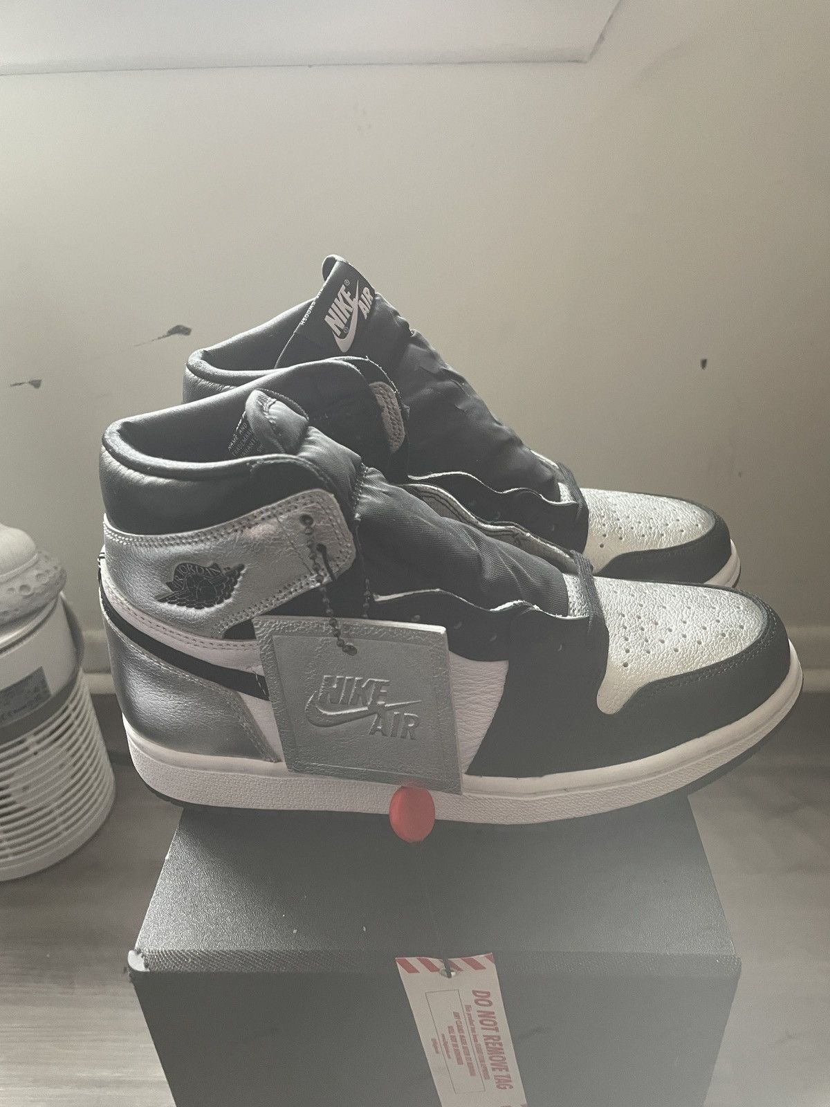 Jordan Brand × Nike SILVER TOE JORDAN 1 Size US 6.5 / IT 36.5 - 5 Thumbnail