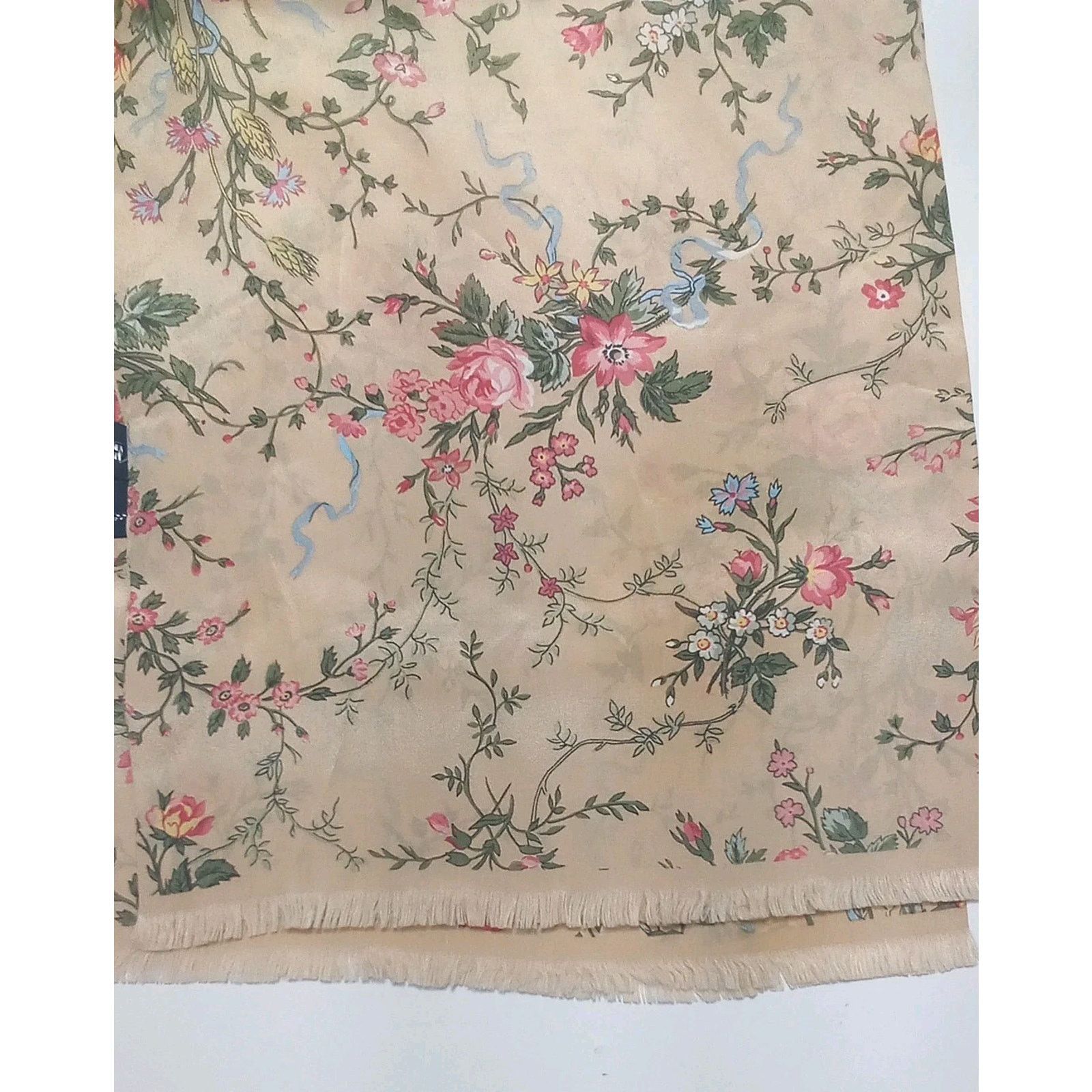 Ralph Lauren Vintage Ralph Lauren 100% Silk Scarf 32" Square Size ONE SIZE - 2 Thumbnail