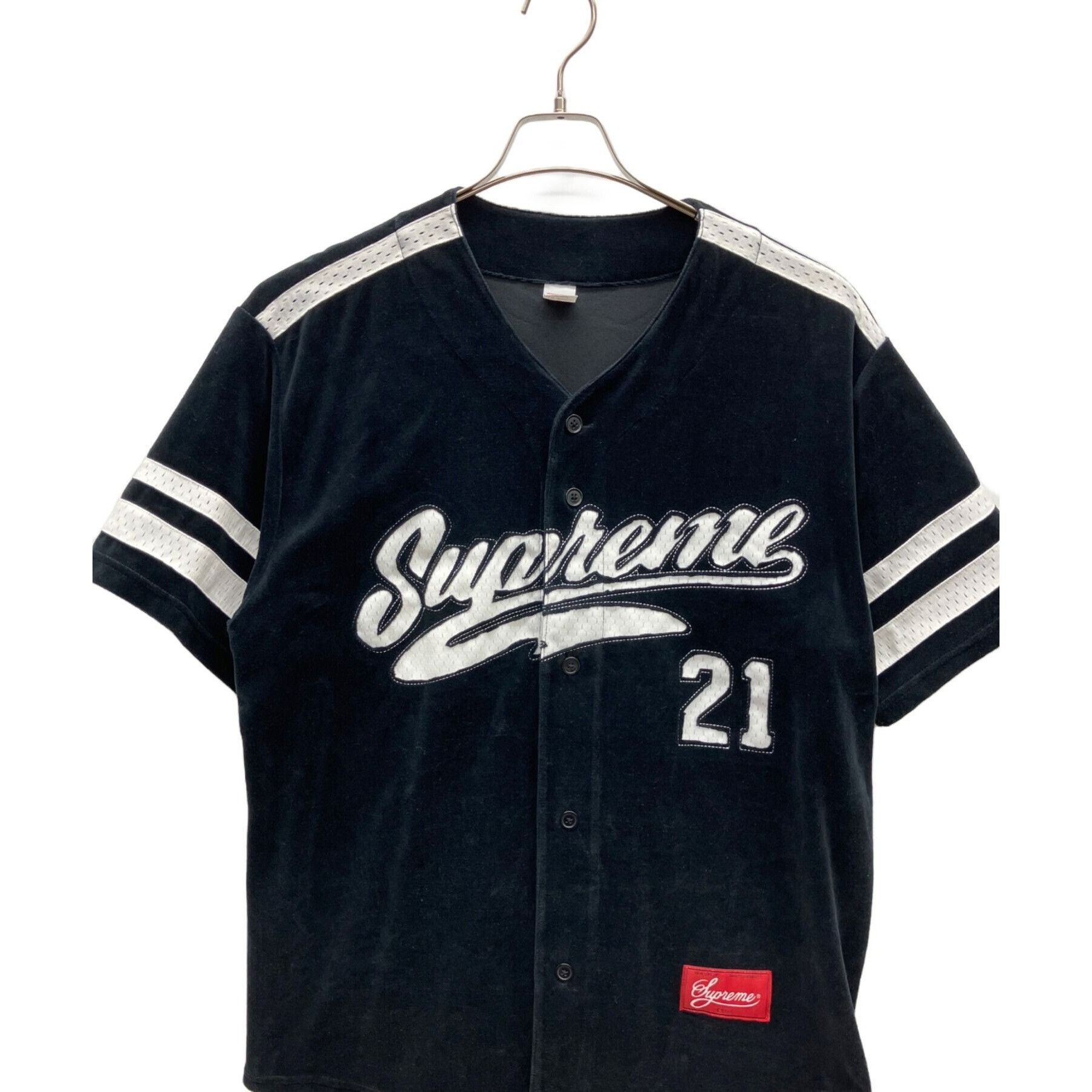 トップス Supreme 20AW Velour Baseball Jersey Supreme Velour Baseball Jersey (FW20) - $118