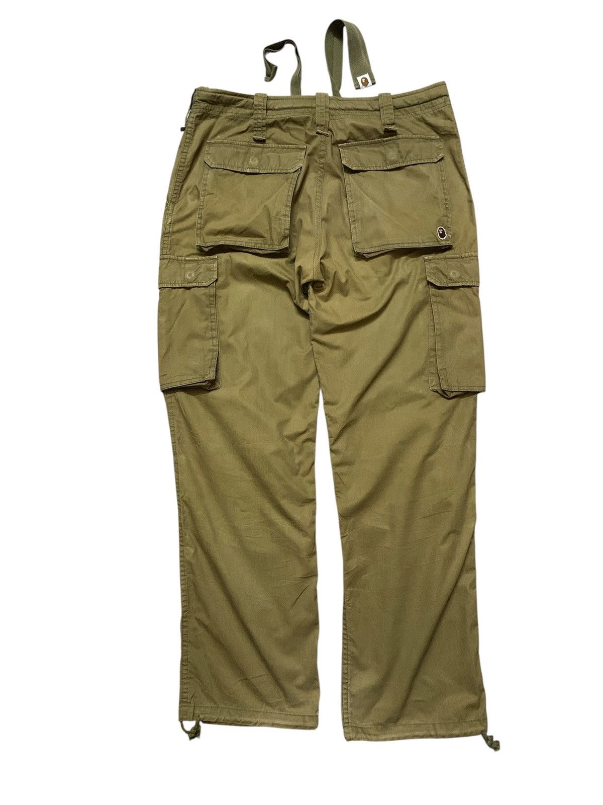 Bape Vintage Bape Cargo Military Pants Size US 32 / EU 48 - 2 Thumbnail