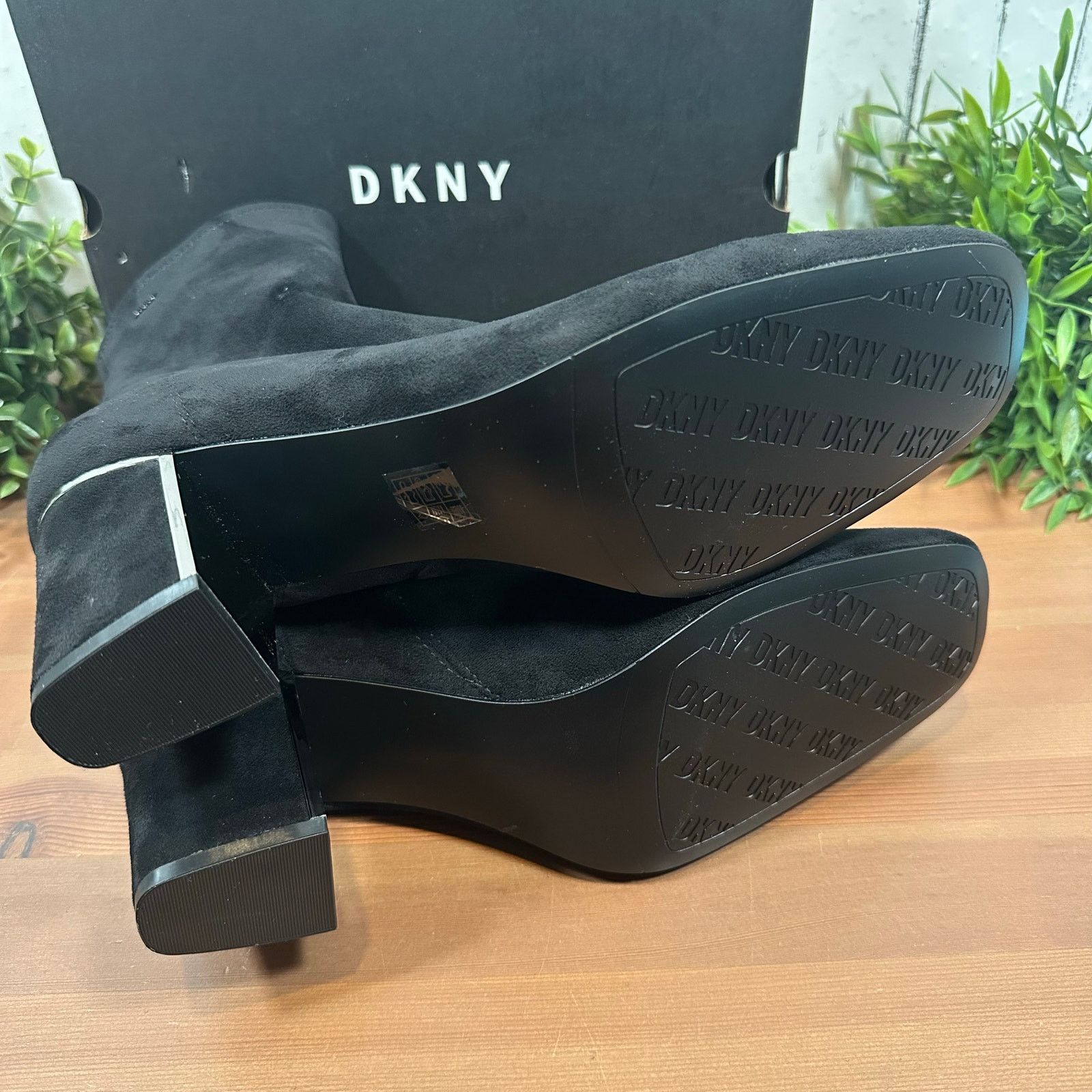 DKNY DKNY Women's Cavale Black Stretch Booties Size 11 Size US 11 / IT 41 - 8 Thumbnail