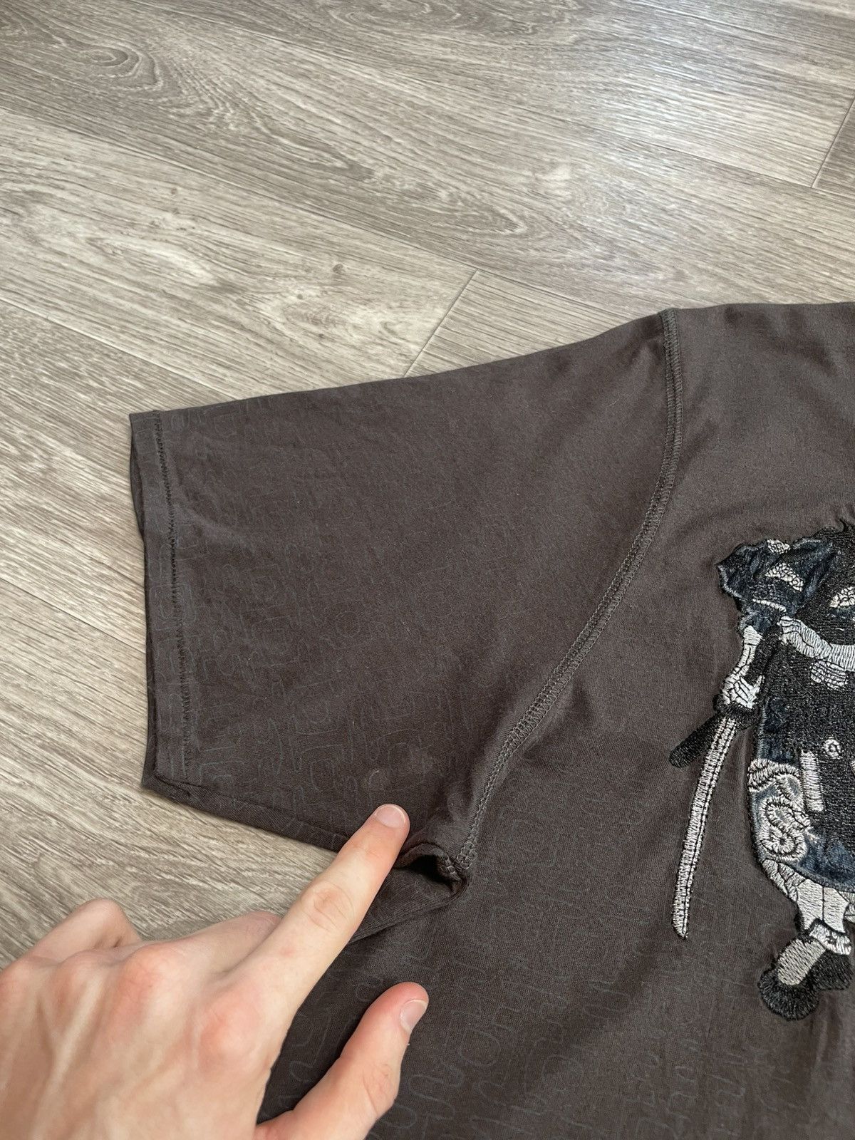 Ringspun Vintage Ringspun Art Of War Embroidered Samurai Japan Tee Size US XL / EU 56 / 4 - 8 Thumbnail