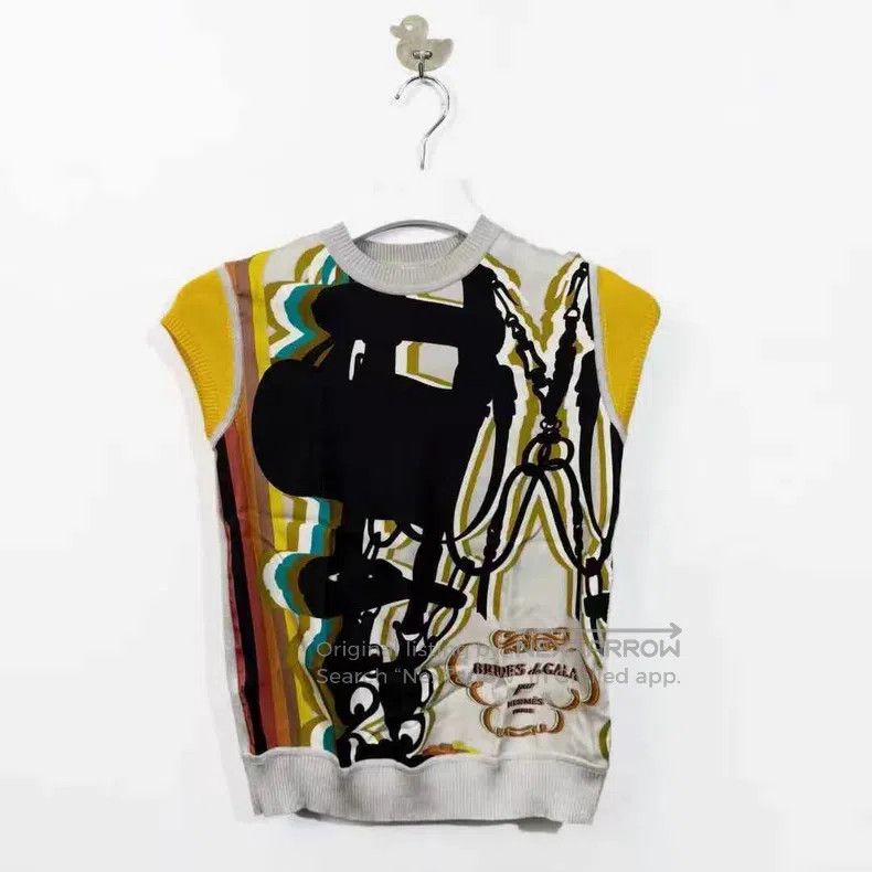 Hermes Hermes Graffiti Lock Embroidery Letter Logo Silk and Silk Size XXS / US 00 / IT 34 - 1 Thumbnail