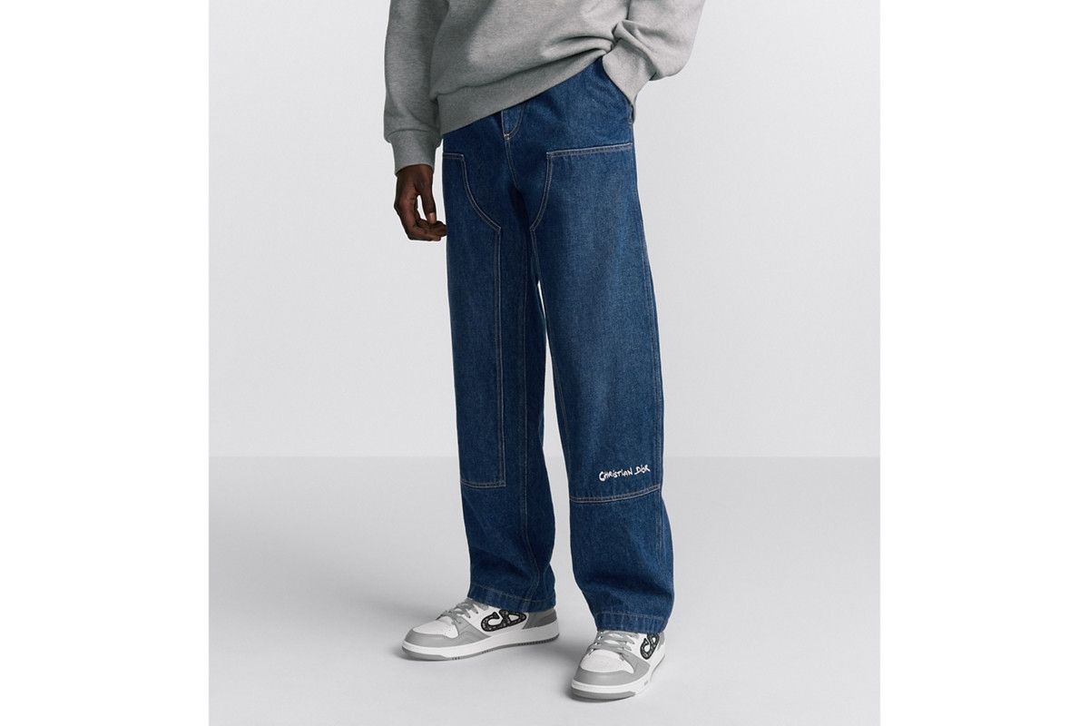 Dior o1bcso1str0326 Tag Carpenter Jeans in Blue Size US 36 / EU 52 - 5 Thumbnail
