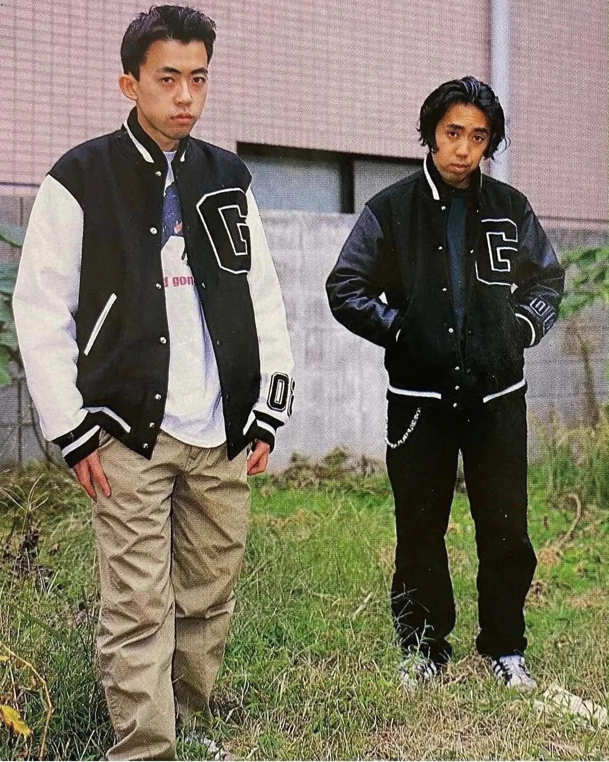 GOODENOUGH Goodenough 1994 Varsity Jacket Big G logo Leather Sleeves Size US M / EU 48-50 / 2 - 14 Thumbnail