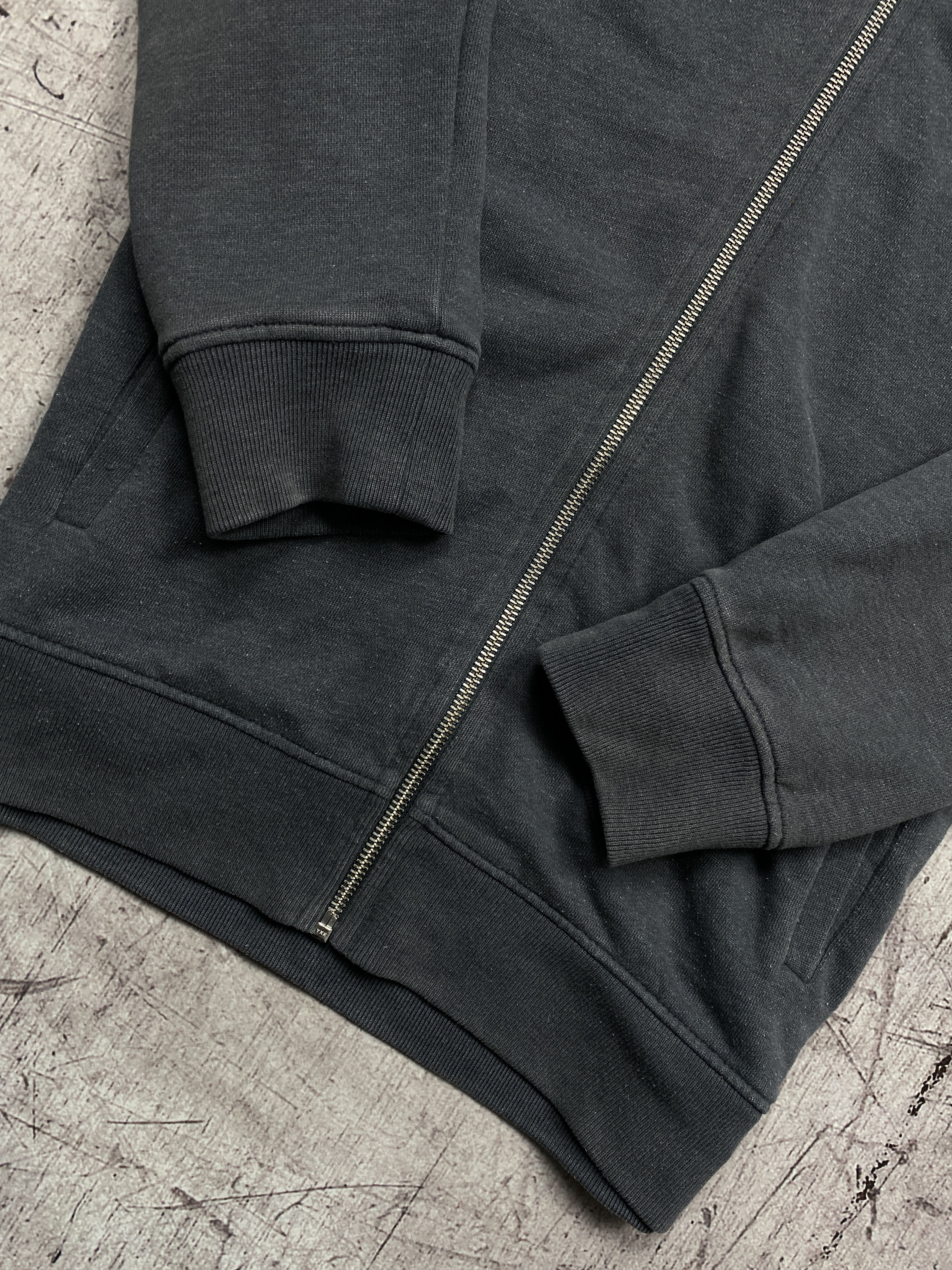 Allsaints × Vintage Allsaints Vintage Zip Cotton Raven Hoodie Size US S / EU 44-46 / 1 - 3 Thumbnail