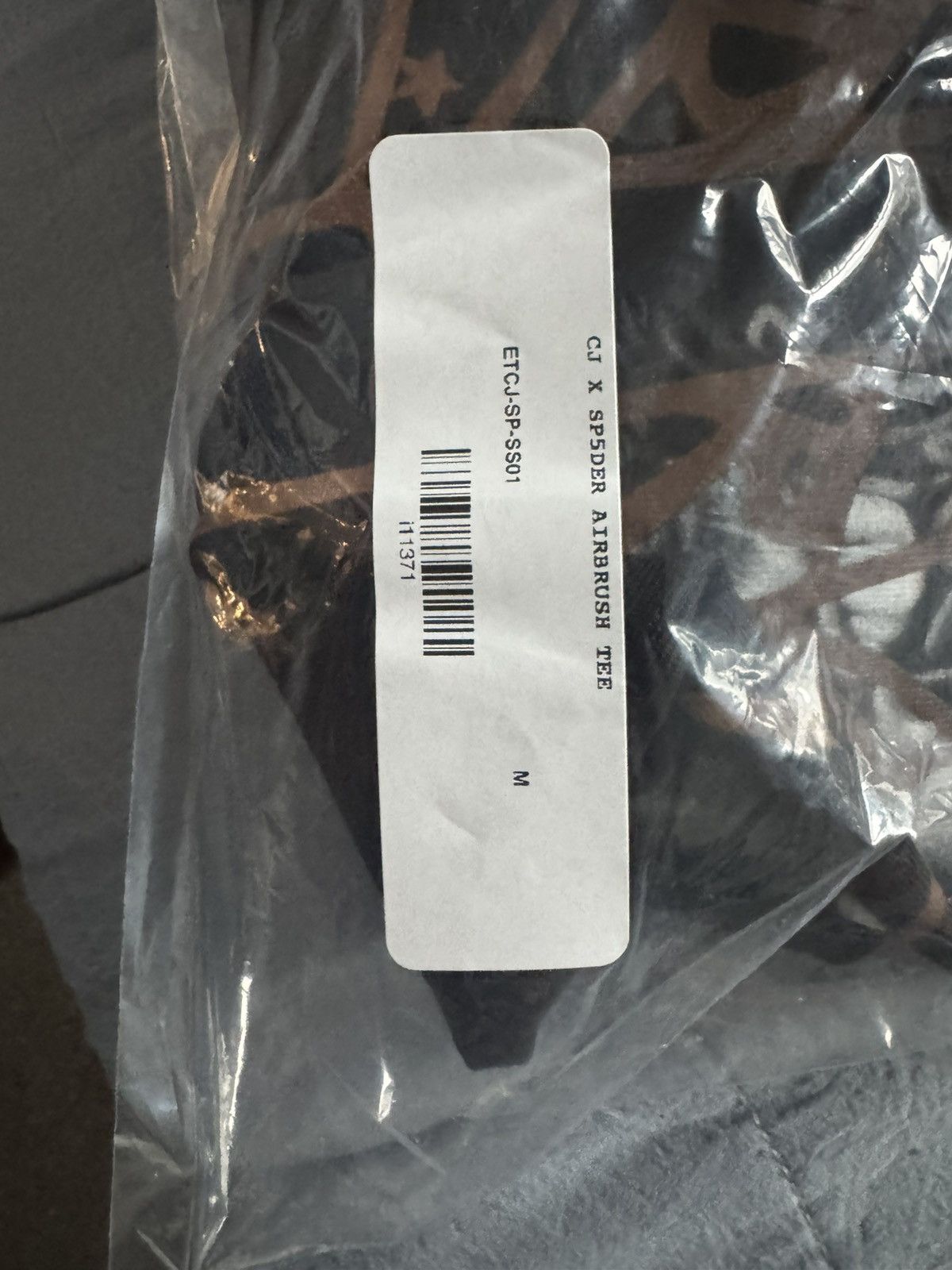 Sp5der CJ x SP5DER AIRBRUSH TEE Size US M / EU 48-50 / 2 - 5 Thumbnail