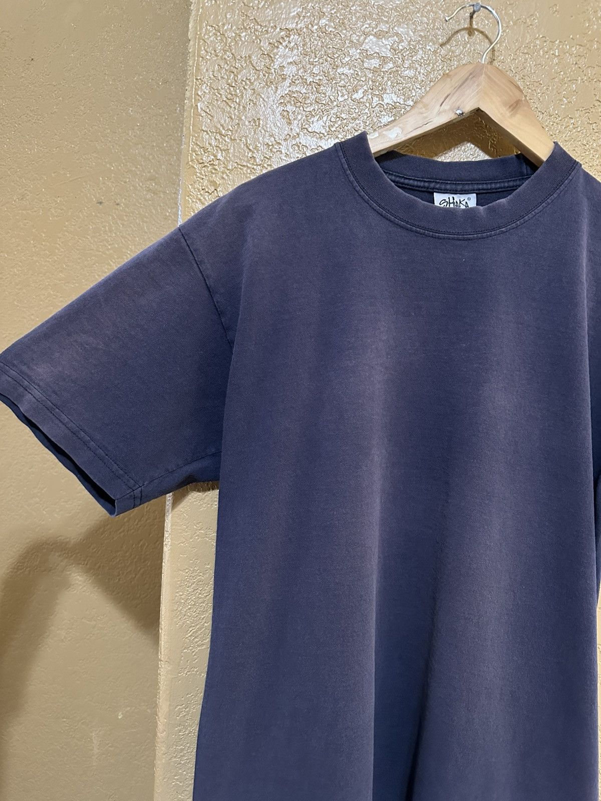 4GSELLER faded navy blue tee shirt large Size US L / EU 52-54 / 3 - 3 Thumbnail