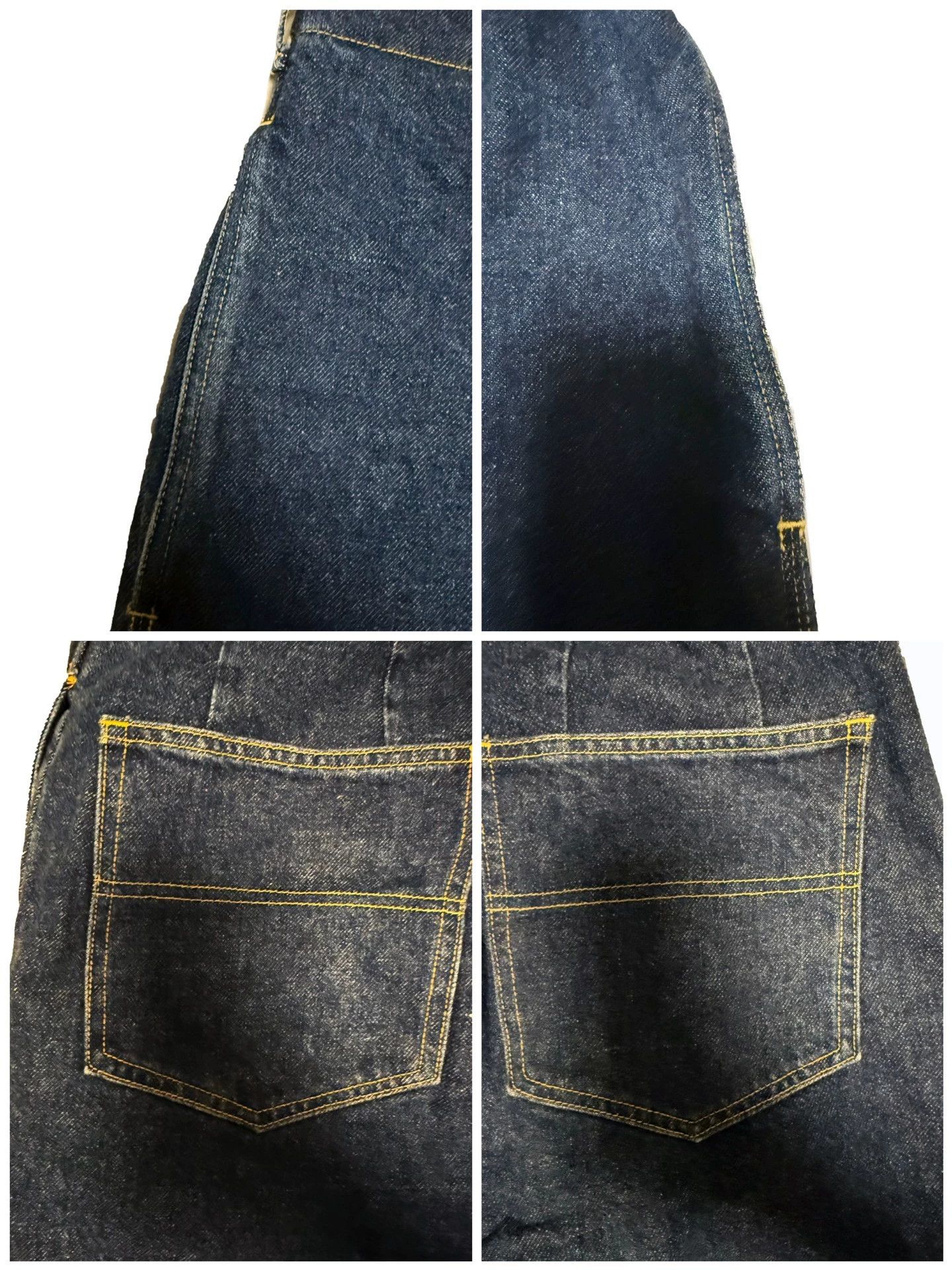 Yohji Yamamoto Yohji Homme Denim Chino Pants Hakama-Style Baggy One Wash S Size US 30 / EU 46 - 6 Thumbnail