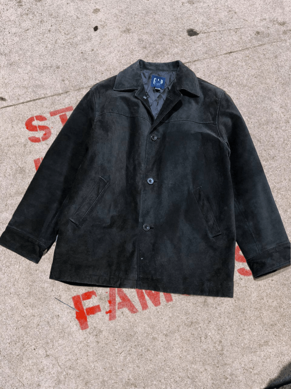 Gap Outerwear Genuine Leather Suede jacket