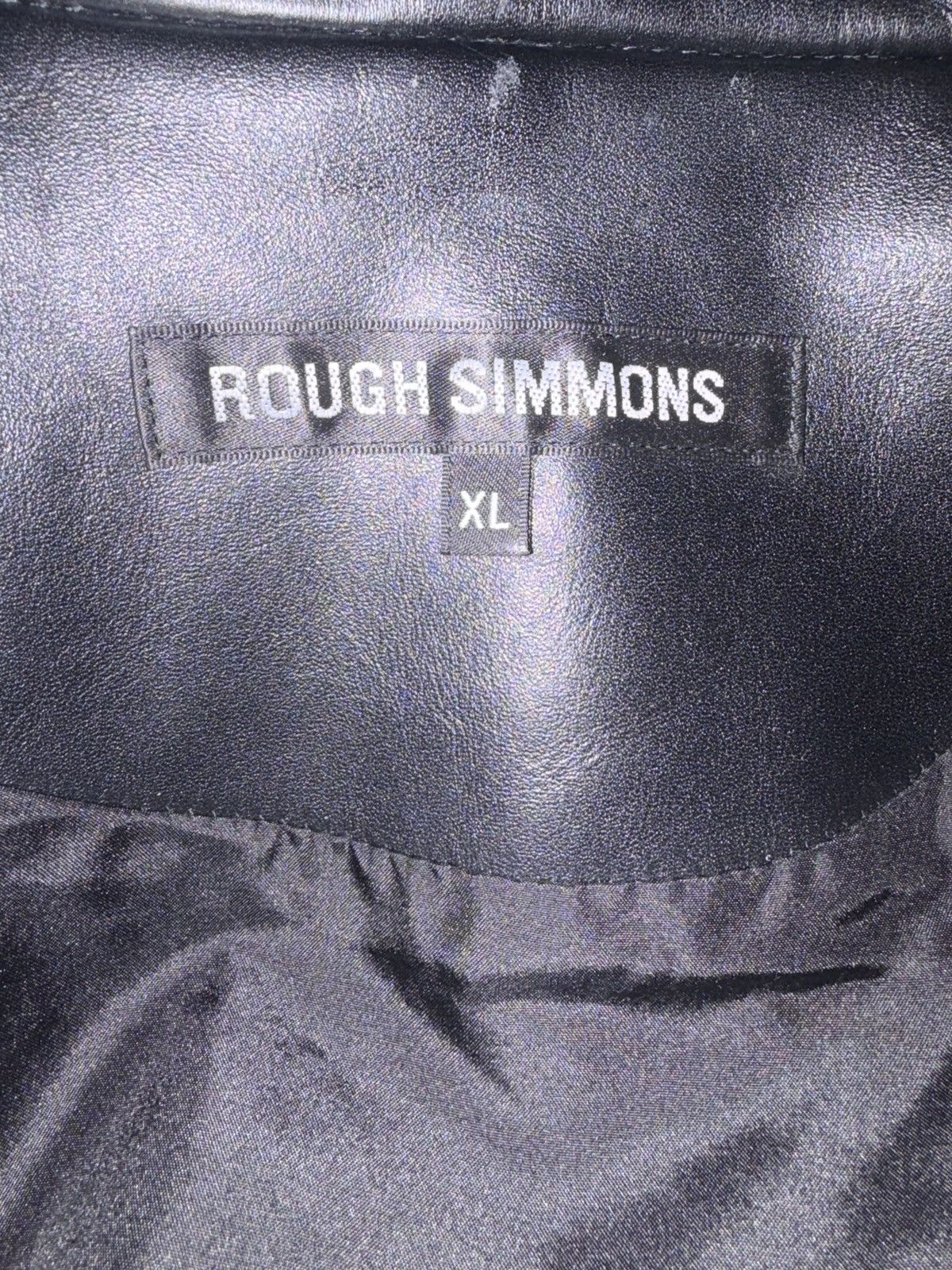 Rough Simmons AW26 Trio Leather Jacket Size US XL / EU 56 / 4 - 4 Thumbnail