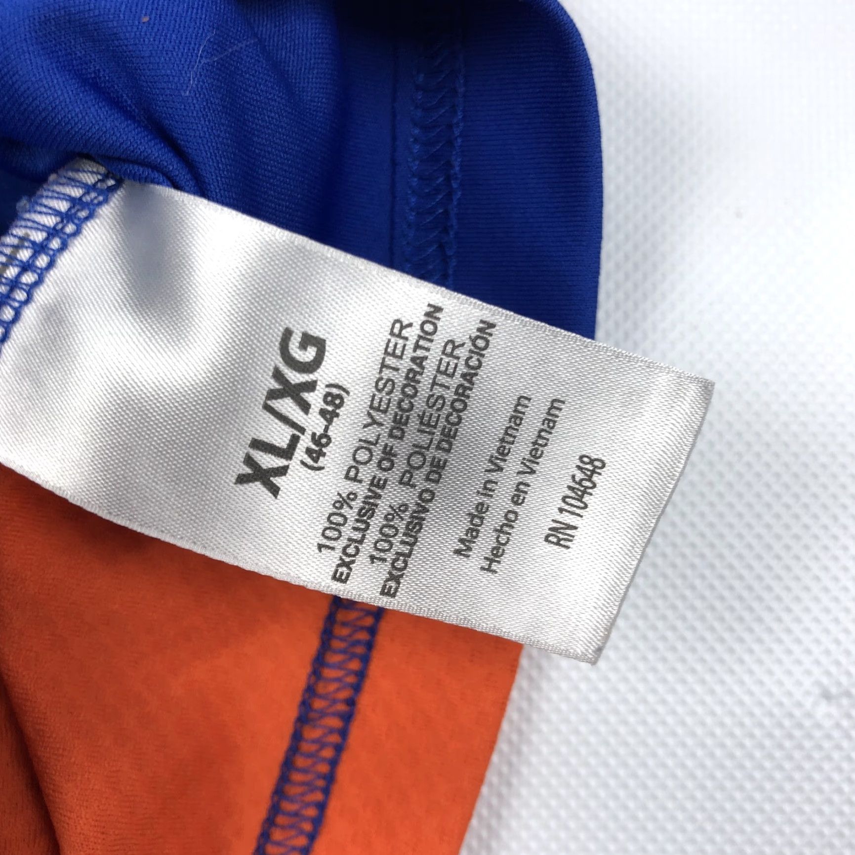 Vintage VINTAGE Florida Gators Polo Shirt XL/XG Blue Orange Florida Logo Mens Athletic Size US XL / EU 56 / 4 - 7 Thumbnail