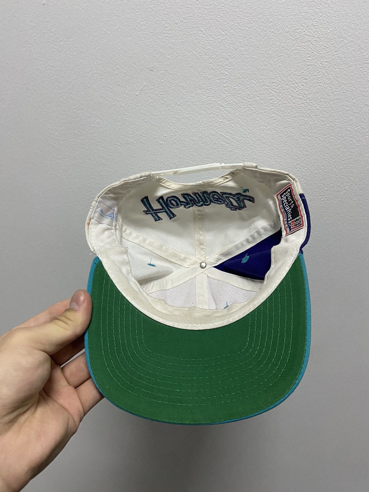 NBA × Vintage Charlotte hornets cap big logo vintage NBA Size ONE SIZE - 6 Thumbnail