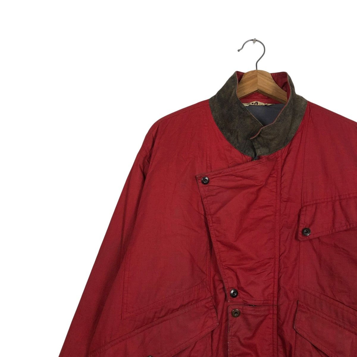 Japanese Brand 🔥VINTAGE BOMBER JACKET CARMINA JAPAN ISSEY MIYAKE Size US L / EU 52-54 / 3 - 9 Thumbnail