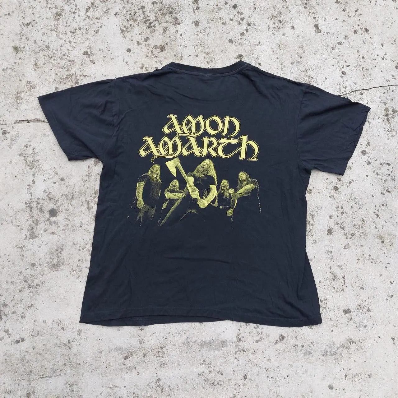 Vintage Amon Amarth Tshirt Surturn Rising Metal Band Tee XL Size US XL / EU 56 / 4 - 2 Thumbnail