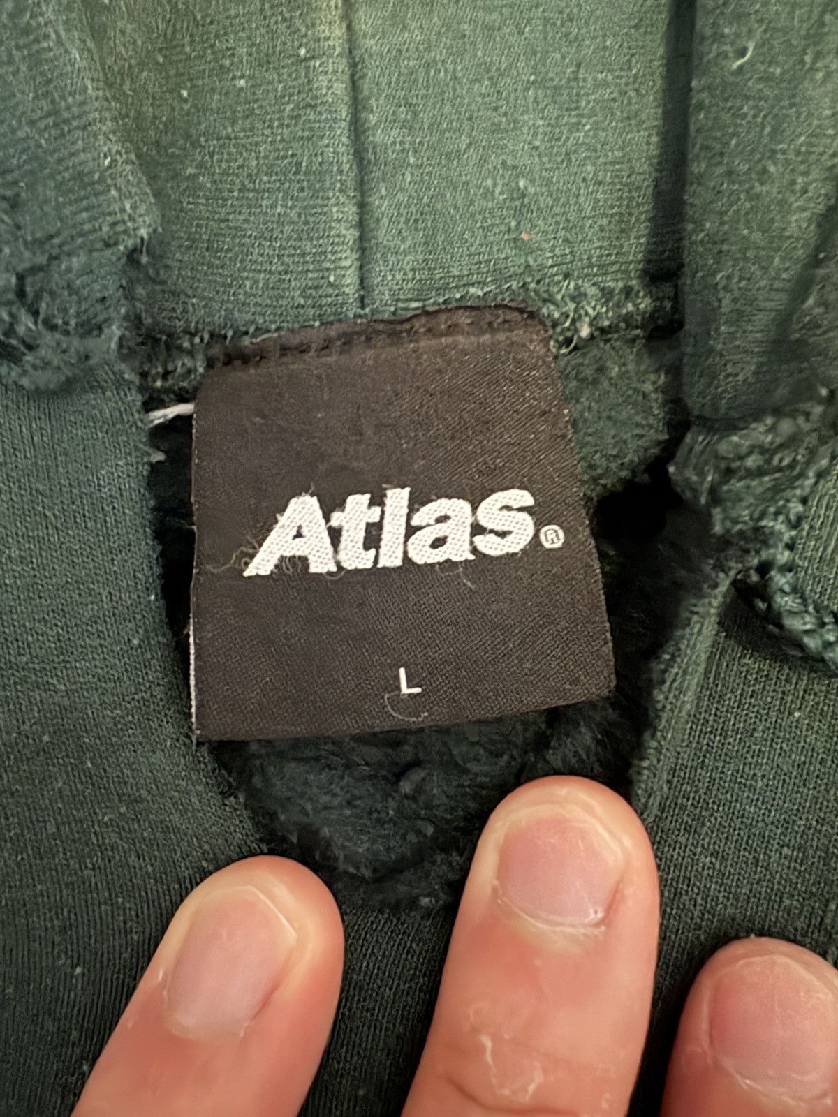 Other Atlas Distressed Green Skater Hoodie Logo Size US M / EU 48-50 / 2 - 5 Thumbnail