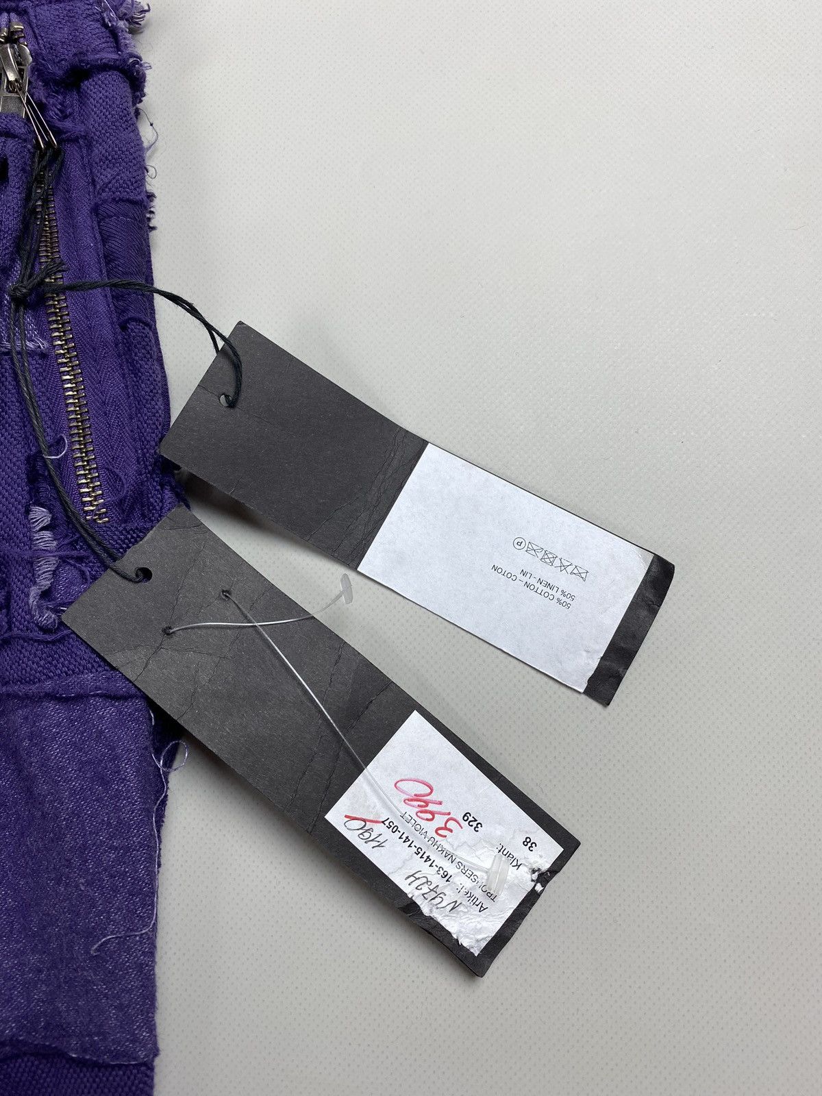 Haider Ackermann BNWT! Haider Ackermann ladies patchwork cropped pants Size 26" / US 2 / IT 38 - 12 Thumbnail