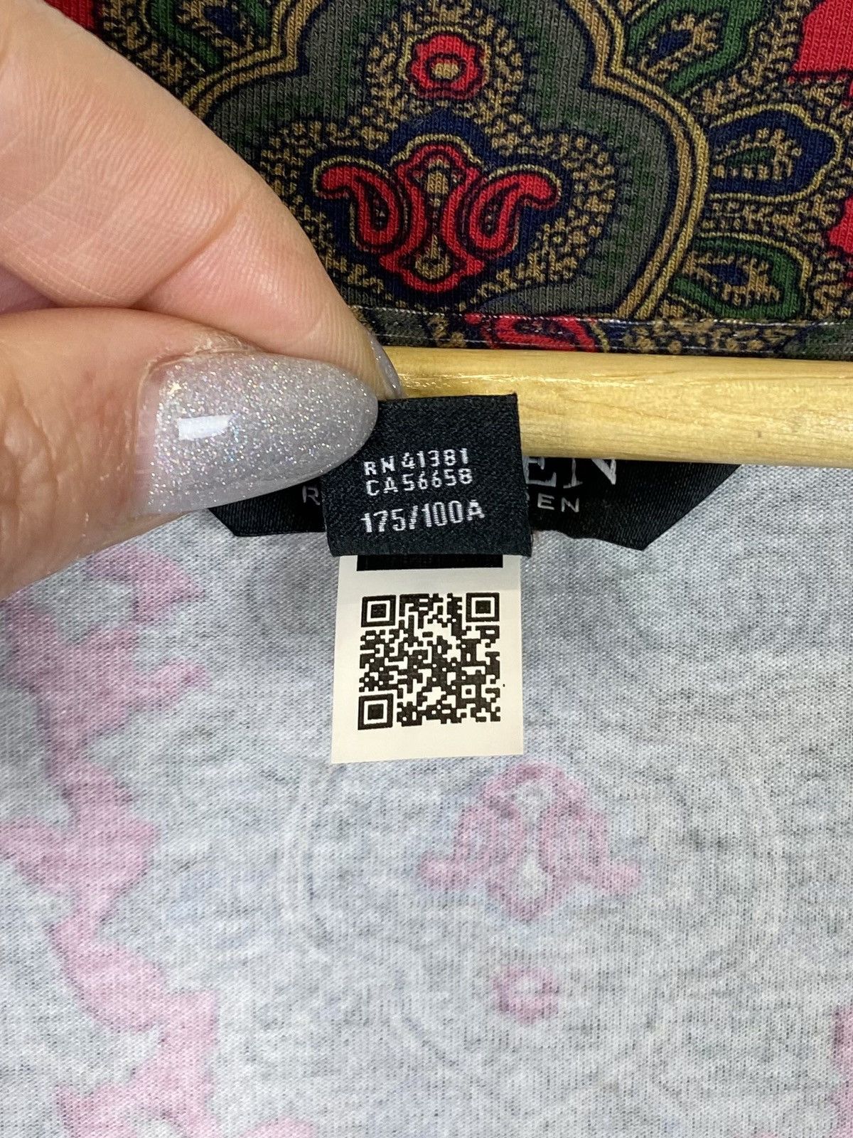 Lauren Ralph Lauren LRL Lauren Ralph Lauren Paisley Blouse Top Ladies Size XL Size XL / US 12-14 / IT 48-50 - 5 Thumbnail
