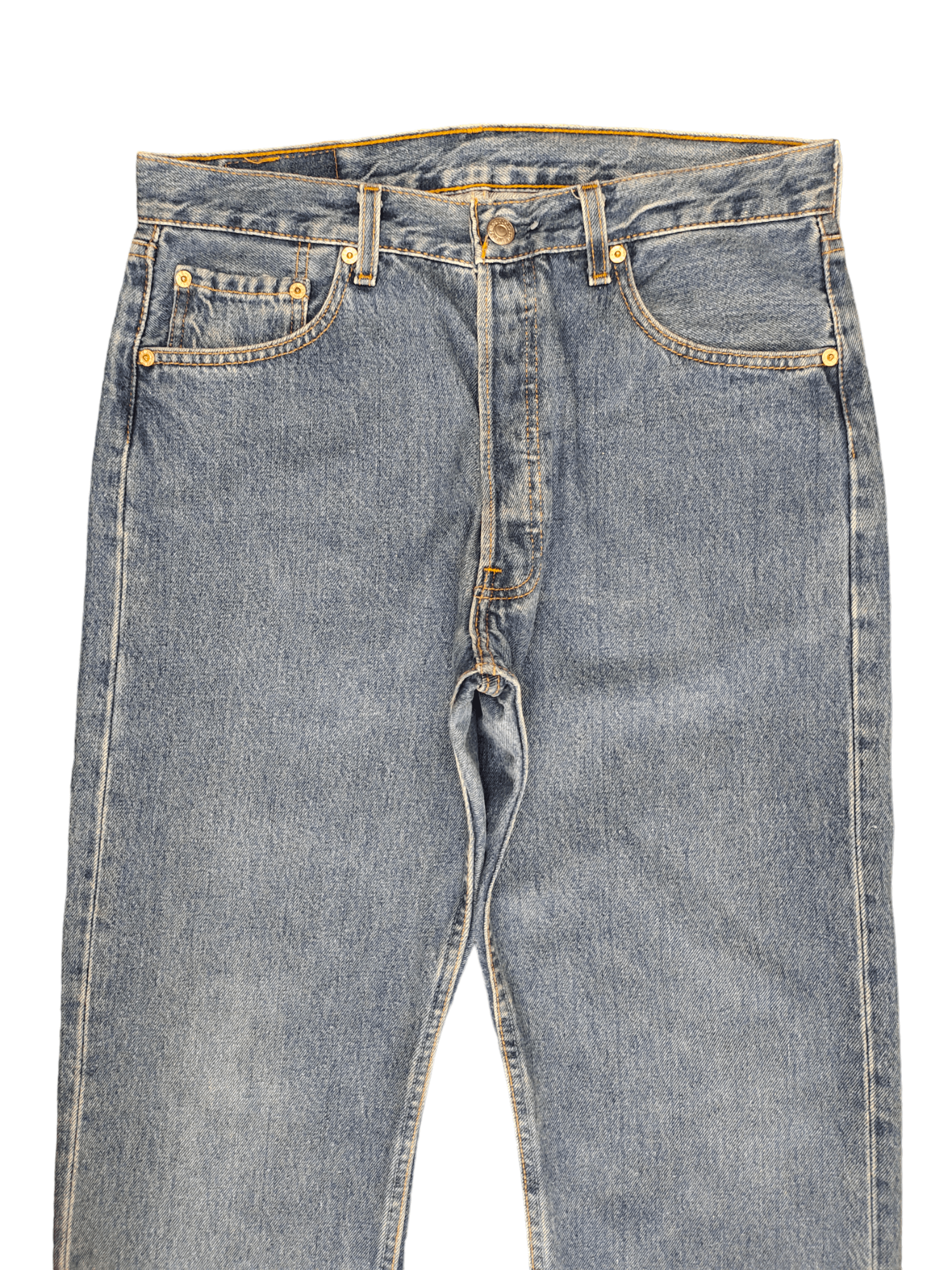 Levi's Vintage Clothing Size 32x30 Vintage 90s Levis 501 Jeans Made In Usa Size US 32 / EU 48 - 2 Thumbnail