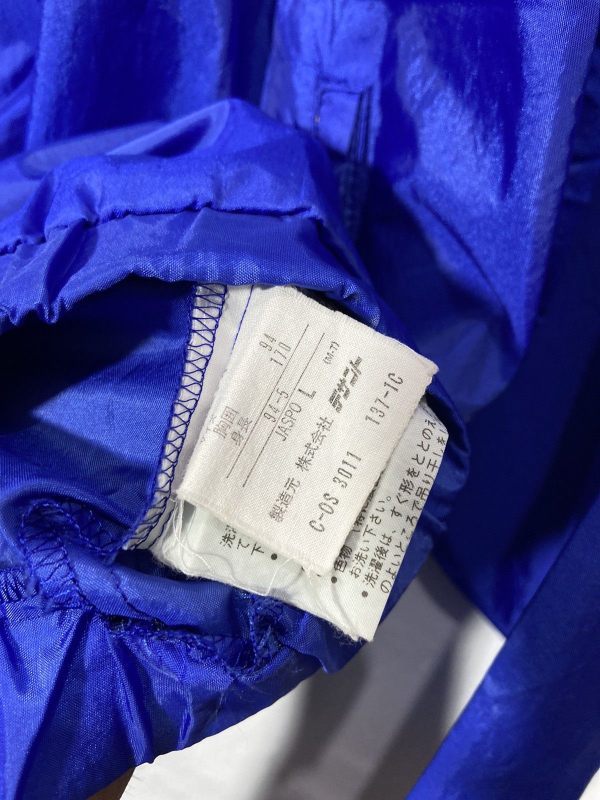 Adidas Vintage Adidas Trefoil Descente Boxy Light Jacket Blue Size US L / EU 52-54 / 3 - 7 Thumbnail