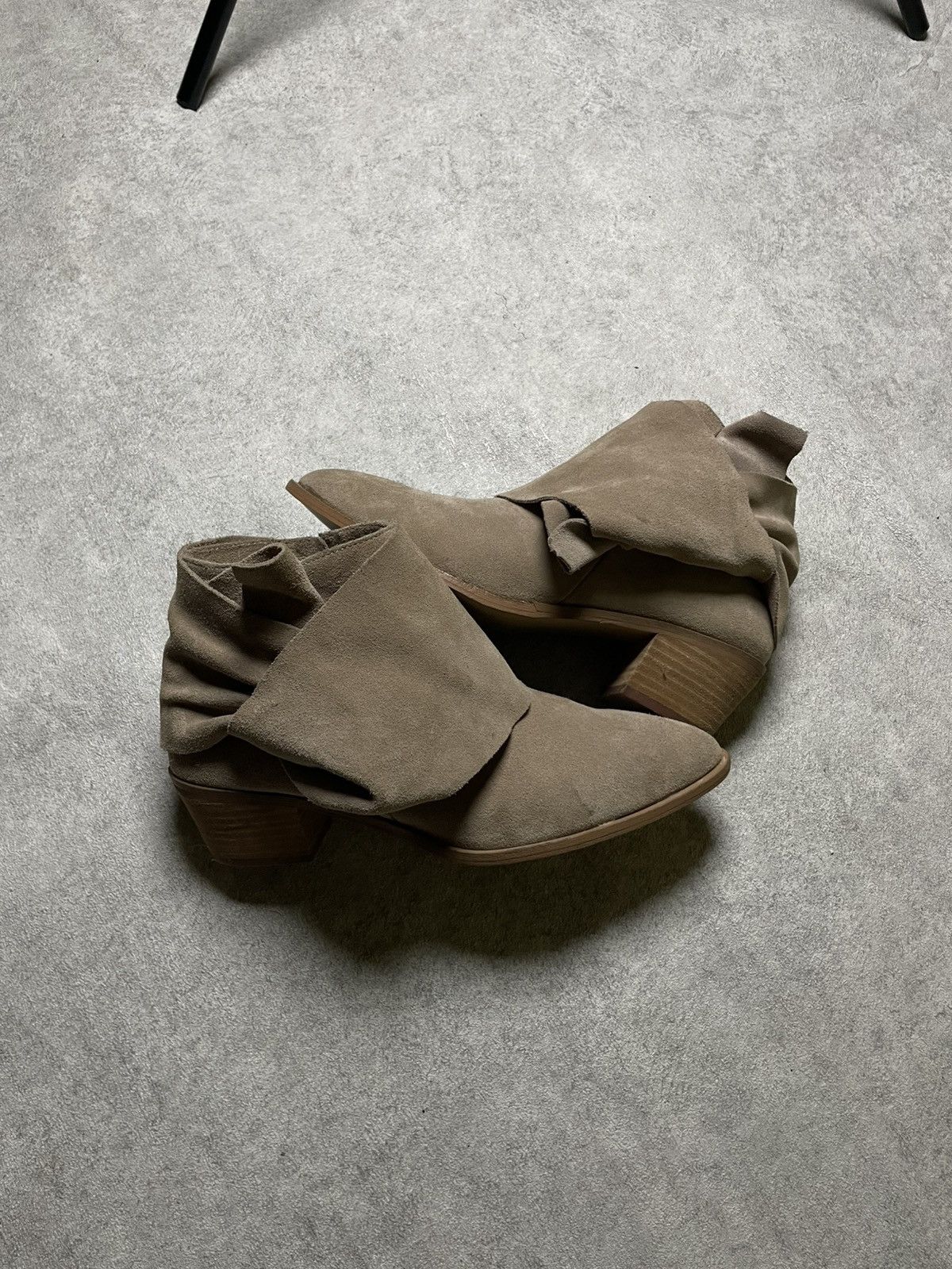 14th Addiction Skull Distressed suede drape 14th Addiction Tokyo glam decay Size US 9 / EU 42 - 1 Thumbnail