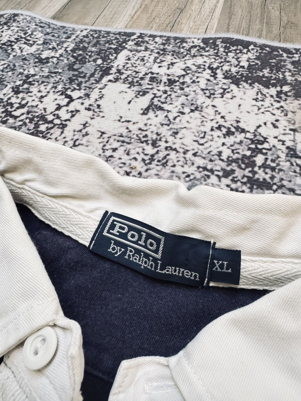Polo Ralph Lauren × Vintage 👾 VINTAGE Y2K POLO RALPH LAUREN RUGBY 90's Size US XL / EU 56 / 4 - 5 Thumbnail