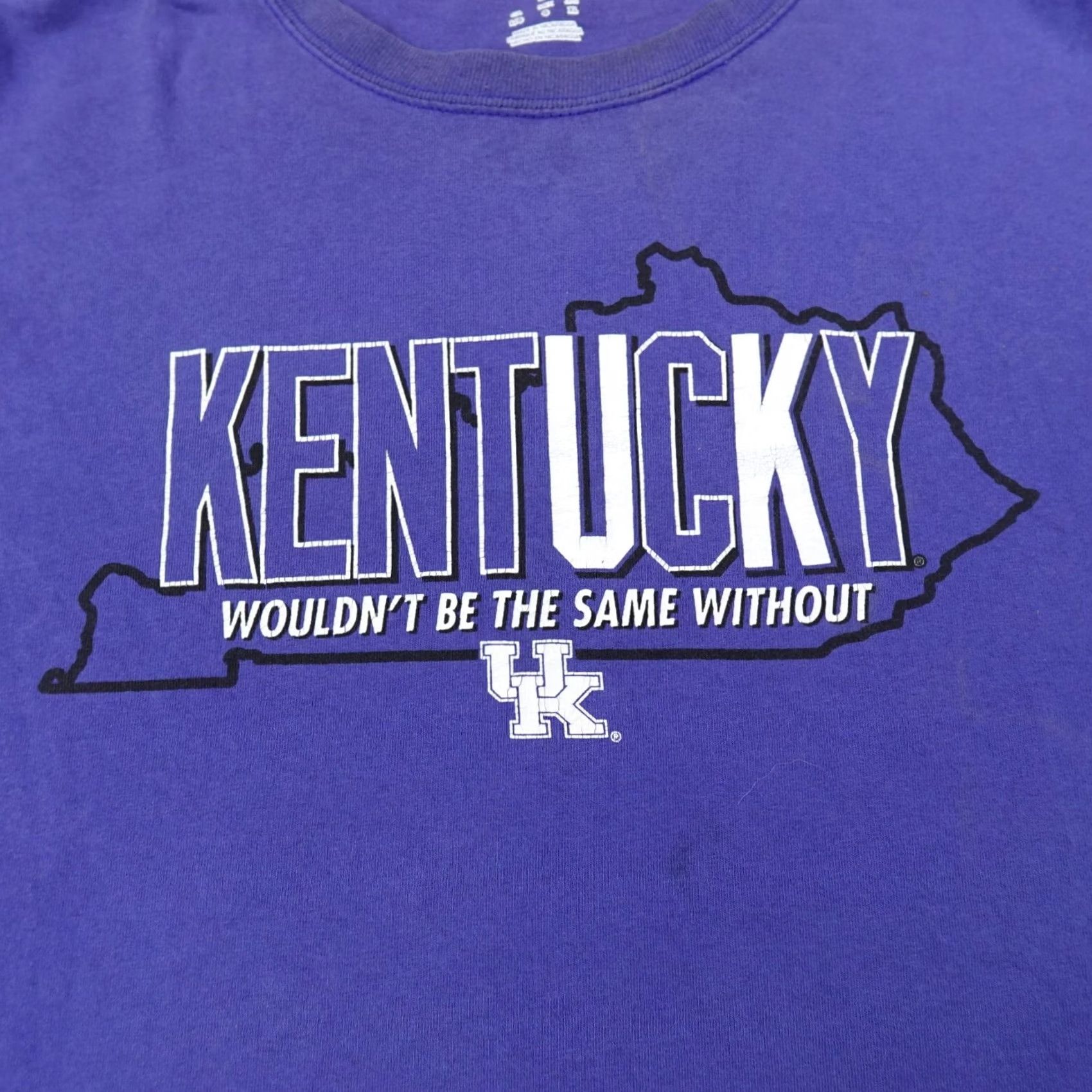 Champion Champion Kentucky Wildcats Shirt Mens Large Blue White NCAA SEC Basketball Nike? Size US L / EU 52-54 / 3 - 2 Thumbnail