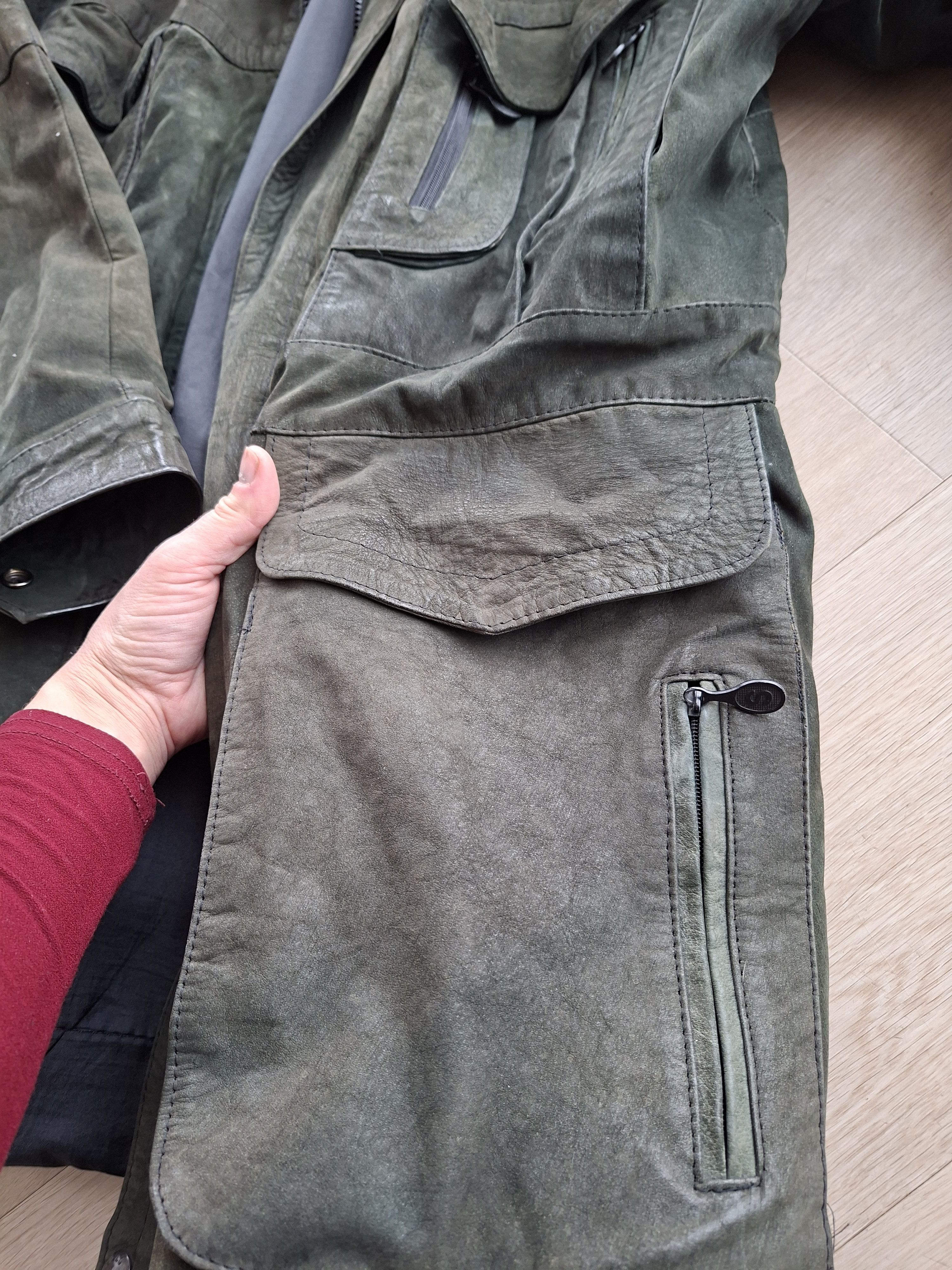 Leather Leather Museum “The History of Leather” Vintage Field Jacket Size US M / EU 48-50 / 2 - 1 Thumbnail