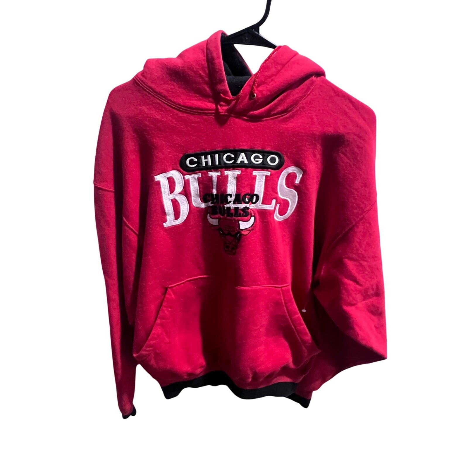The Game Vintage The Game Chicago Bulls Hoodie XL Red 90s Made USA Size US XL / EU 56 / 4 - 8 Thumbnail