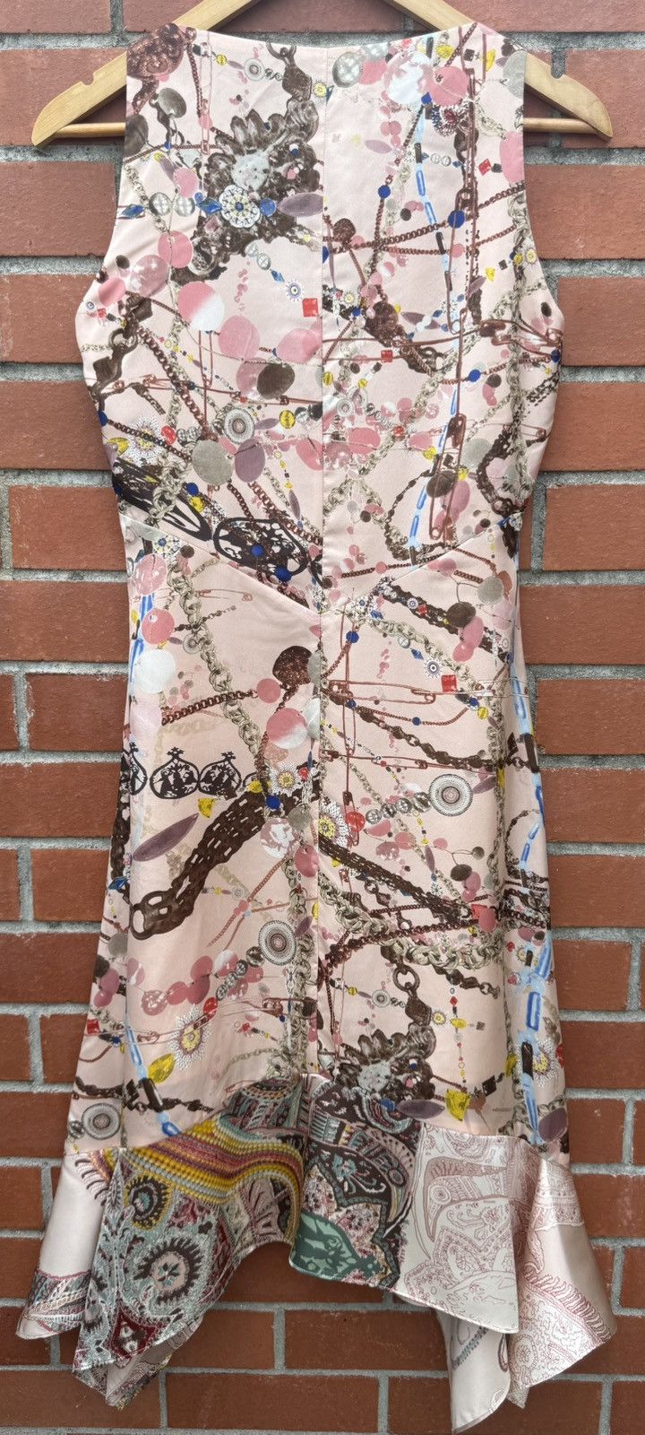 Christian Lacroix Vintage 90's Christian Lacroix Bazar Archival 100% Silk Size S / US 4 / IT 40 - 7 Thumbnail