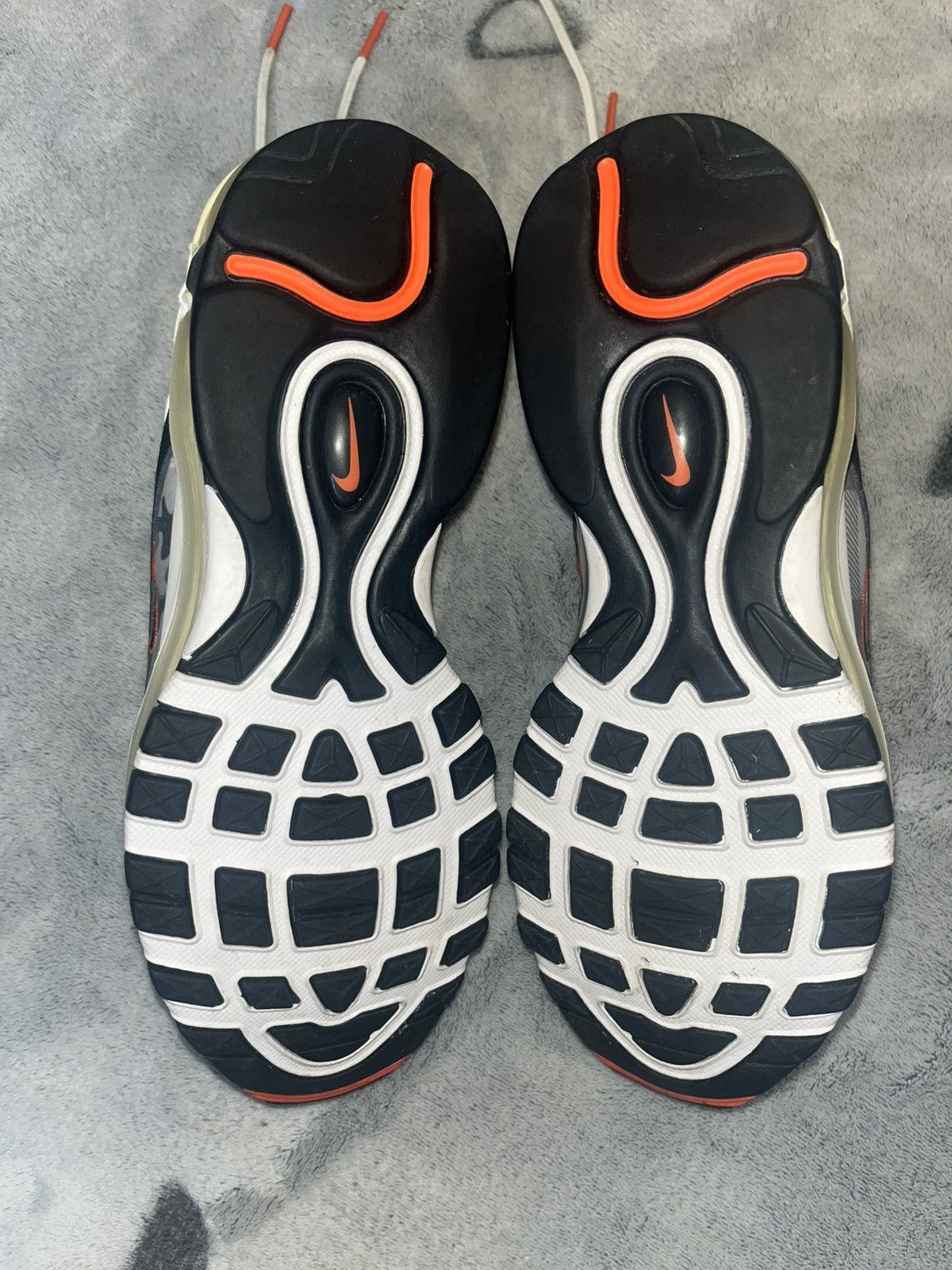 Nike Nike Air Max 97 White Black Baroque Brown Size US 6.5 / IT 36.5 - 9 Thumbnail