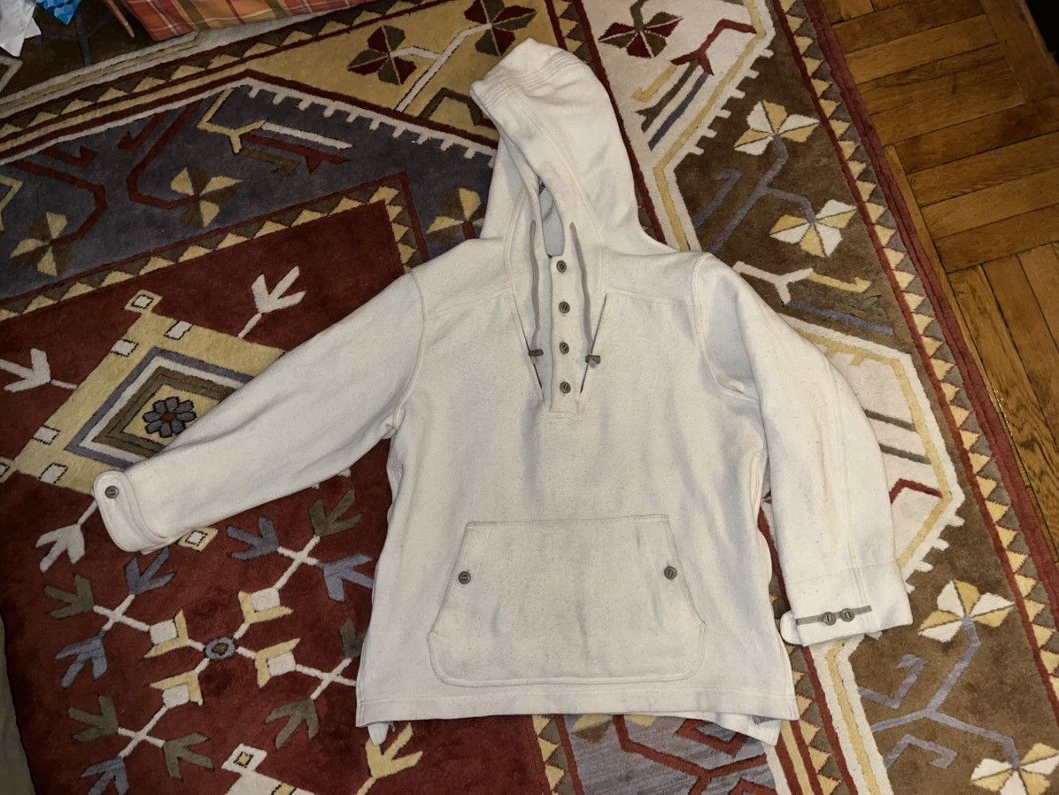 Woolrich Woolen Mills WeatherWool Al’s Anorak Natural White XL (MSRP $695) Size US XL / EU 56 / 4 - 1 Thumbnail